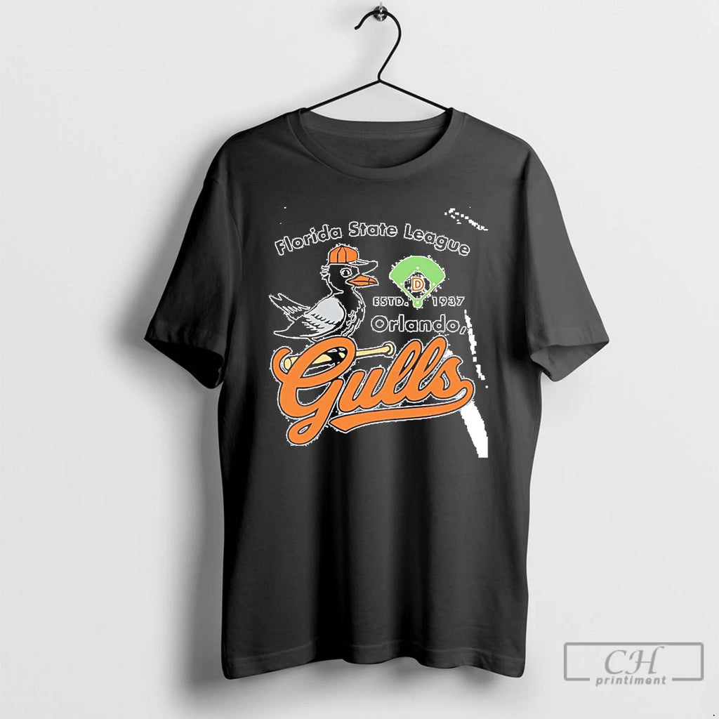 Premium Orlando Gulls Est 1937 Florida State League T Shirts Hoodie Sweatshirt | PurePodTees.com