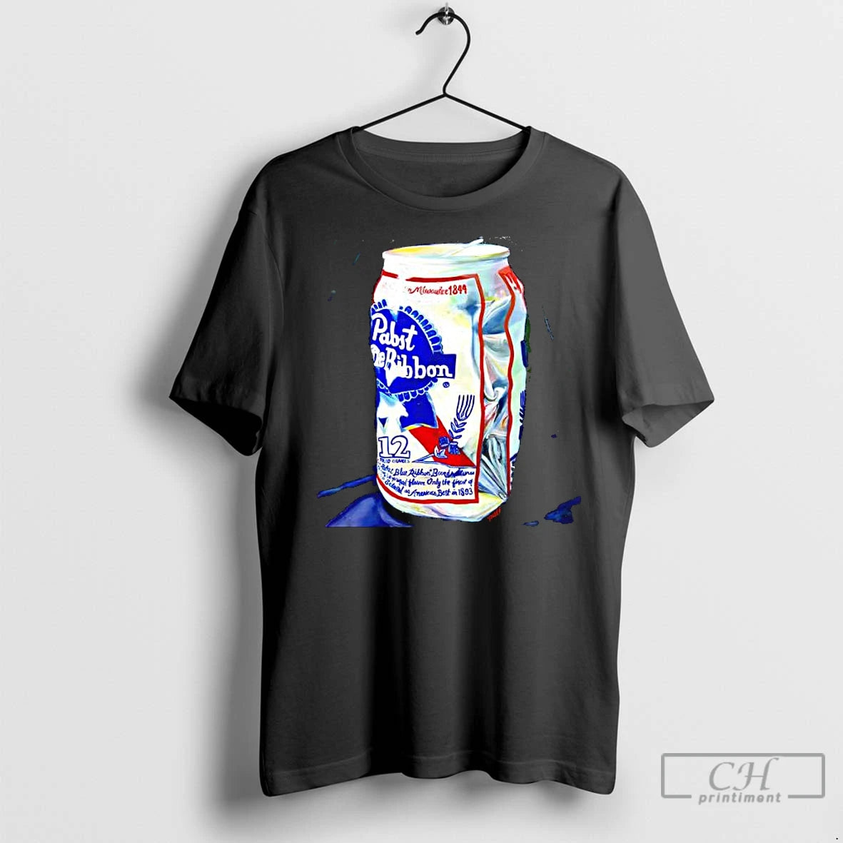 Premium Pabst Blue Ribbon Pbr Beer An American Premium Lager Logo Shirt Hoodie Sweatshirt | PurePodTees.com