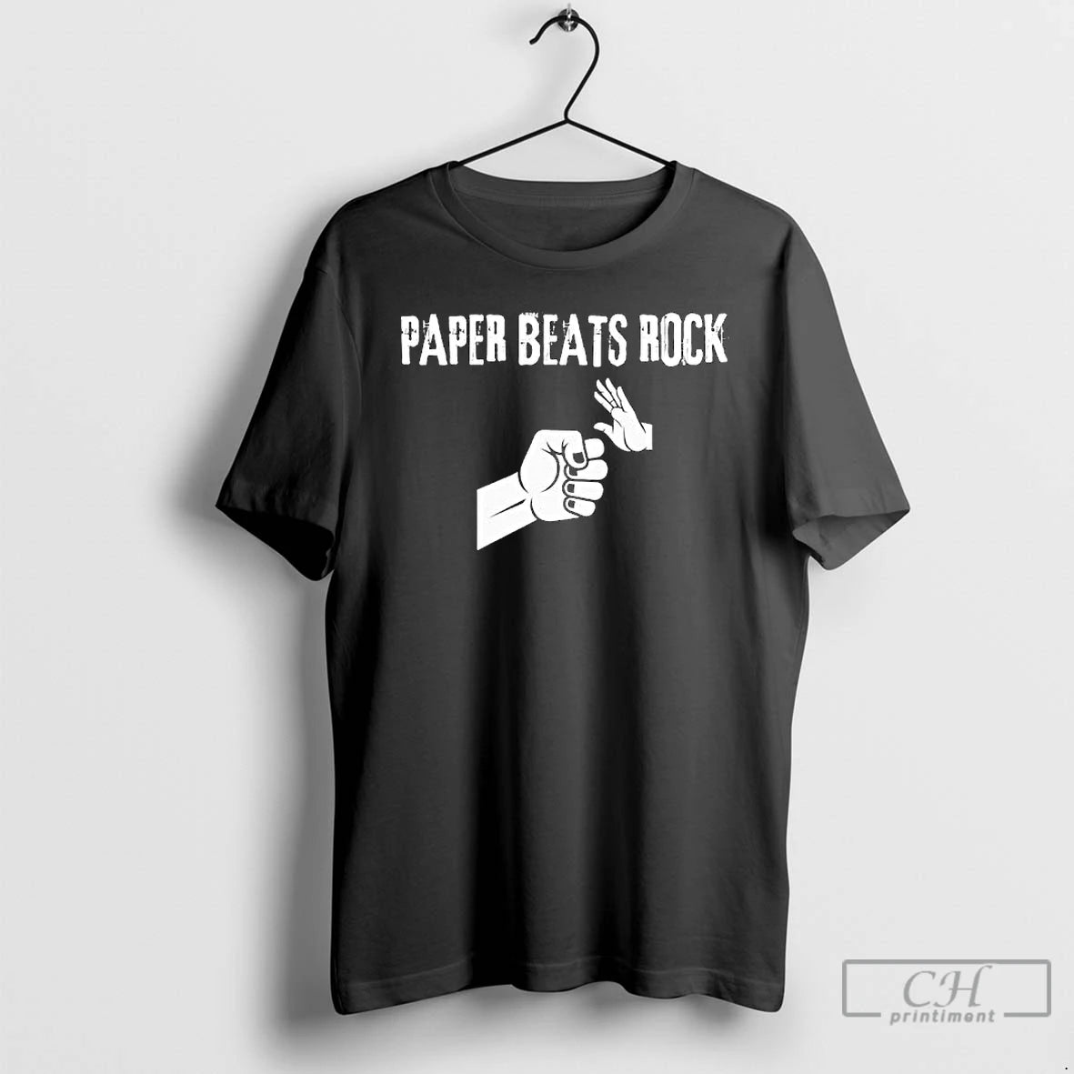 Premium Paper Beats Rock Funny Gamer Geek T Shirts Hoodie Sweatshirt | PurePodTees.com
