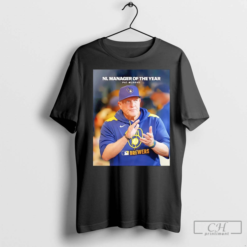 Premium Pat Murphy Nl Manager Of The Year Shirt Hoodie Sweatshirt | PurePodTees.com