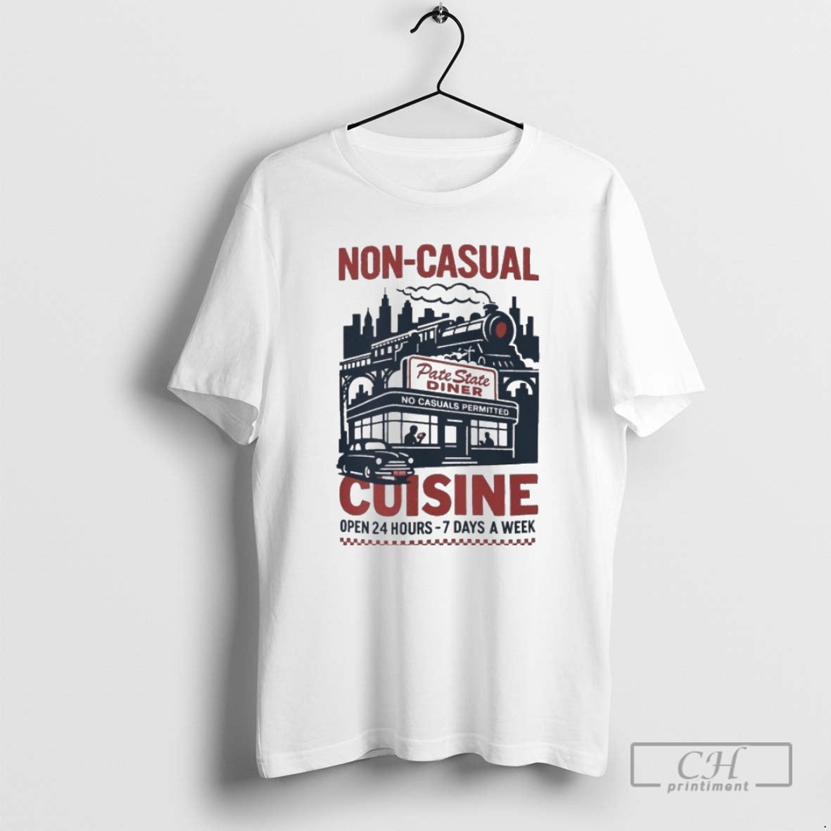 Premium Pate State Material Non Casual Cuisine Open 24 Hours 7 Days A Week Shirt Hoodie Sweatshirt | PurePodTees.com