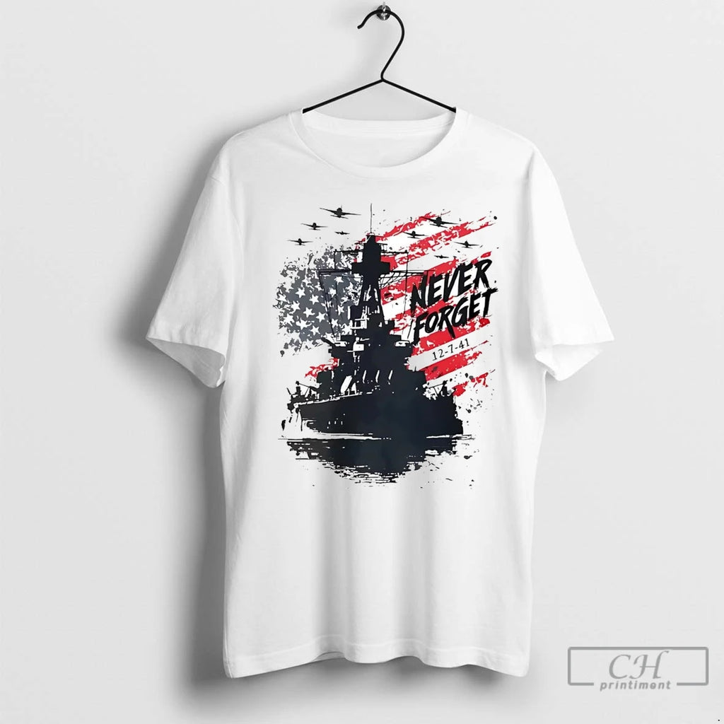 Premium Pearl Harbor Never Forget Shirt Hoodie Sweatshirt | PurePodTees.com