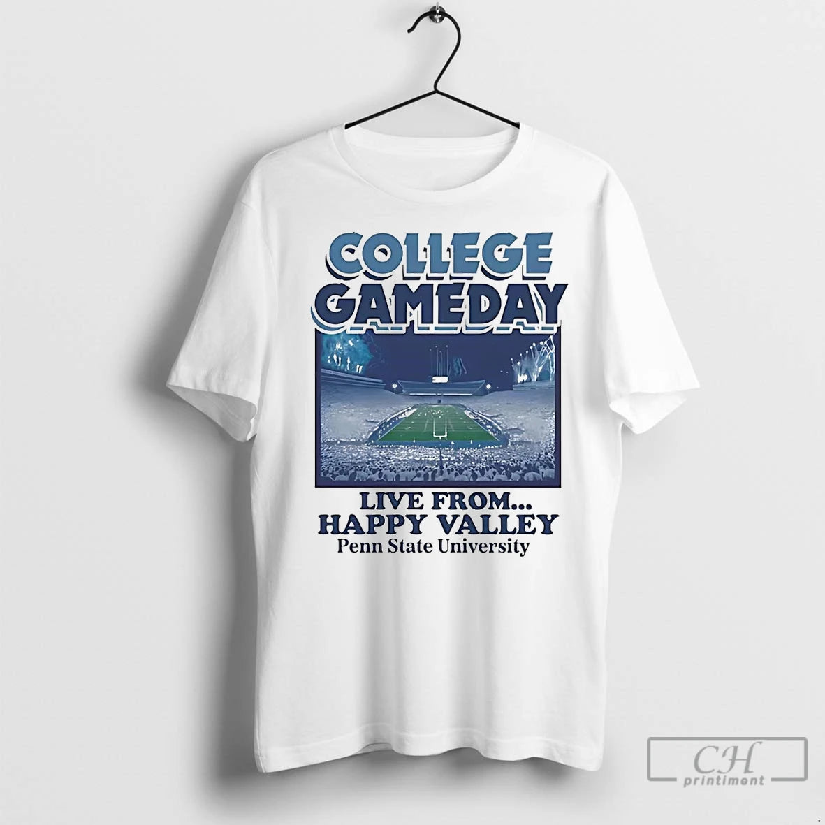 Premium Penn State Nittany Lions 2025 College Gameday Live From Happy Valley Shirt Hoodie Sweatshirt | PurePodTees.com