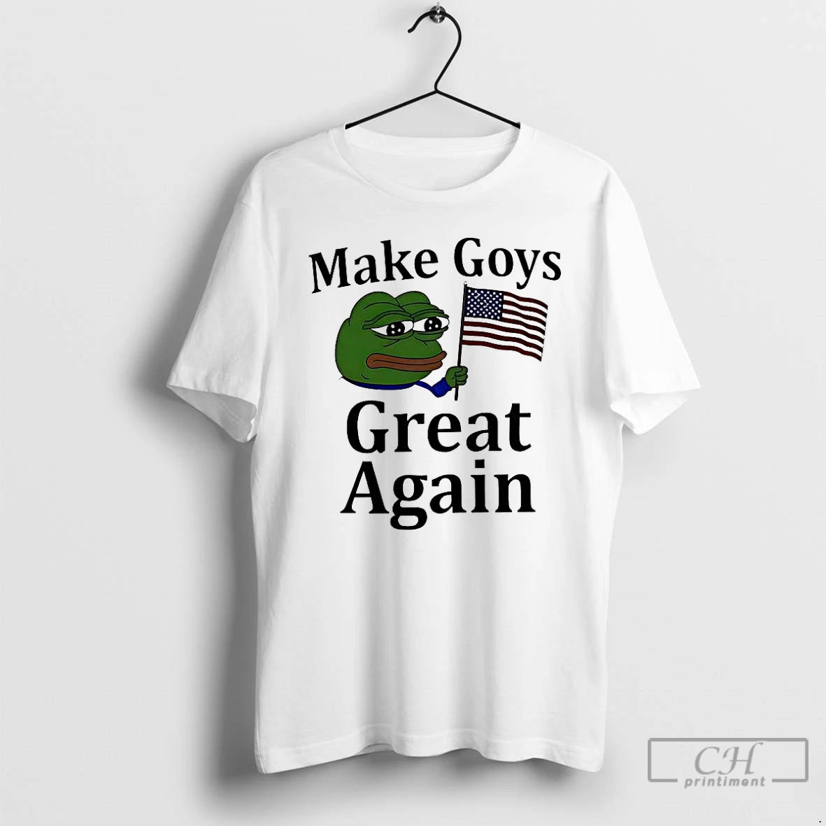 Premium Pepe The Forg Make Goys Great Again Meme T Shirts Hoodie Sweatshirt | PurePodTees.com