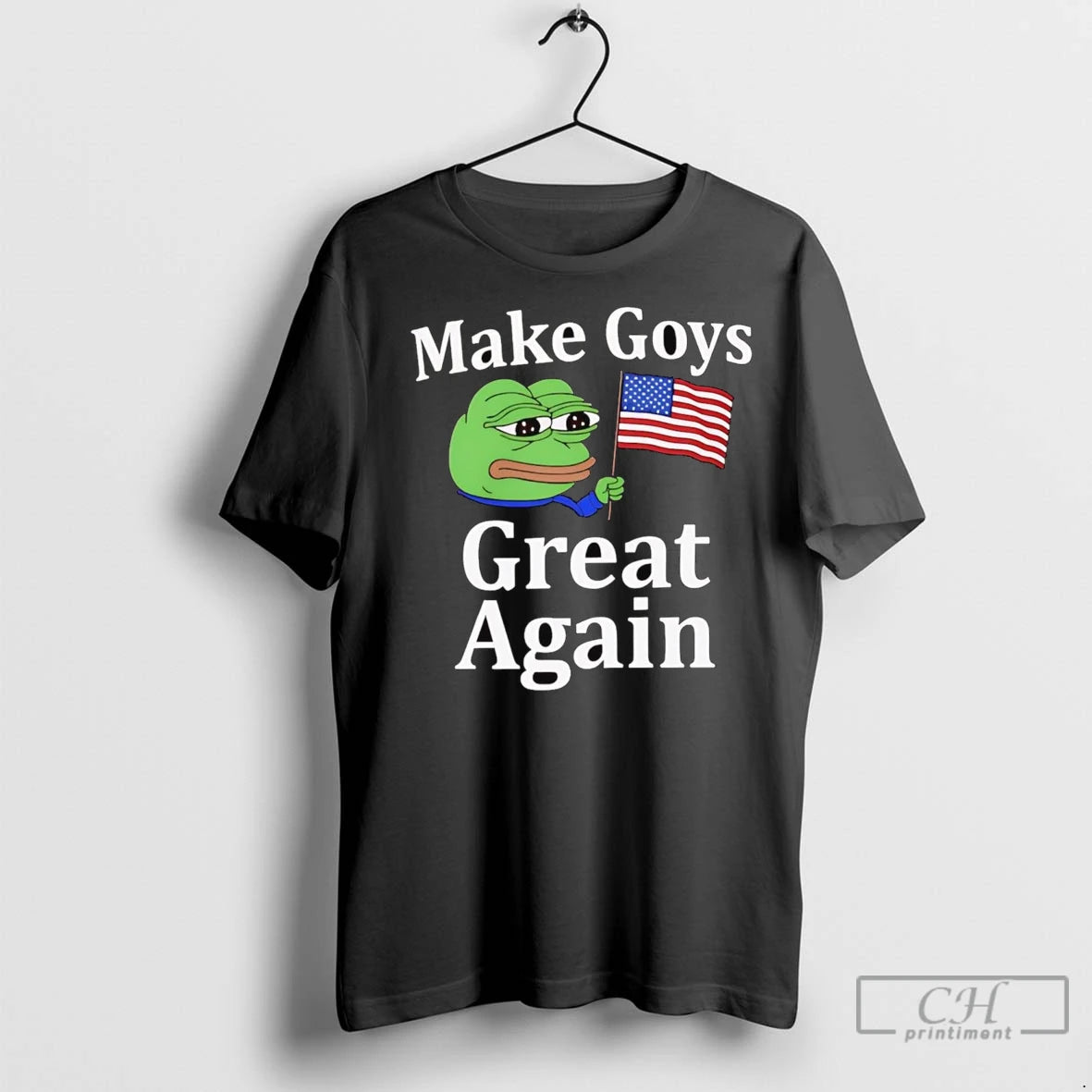 Premium Pepe The Frog Make Goys Great Again Shirt Hoodie Sweatshirt | PurePodTees.com