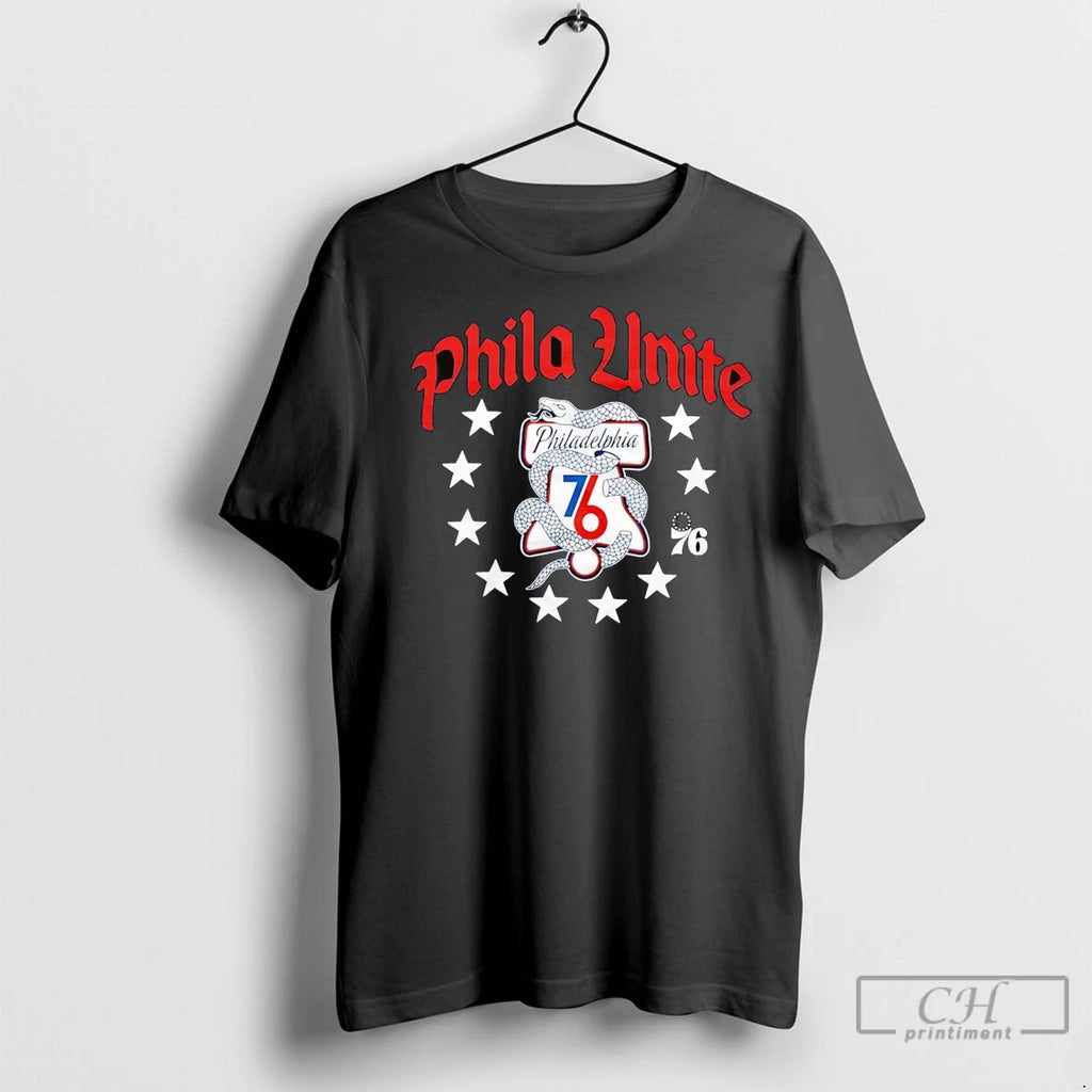 Premium Philadelphia 76ers Phila Unite Shirt Hoodie Sweatshirt | PurePodTees.com