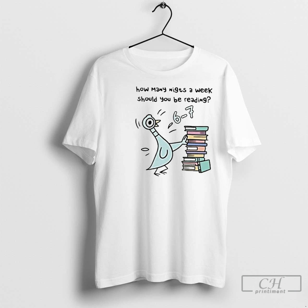 Premium Pigeon 67 Reading Book Lover Librarian Circle White Shirt Hoodie Sweatshirt | PurePodTees.com