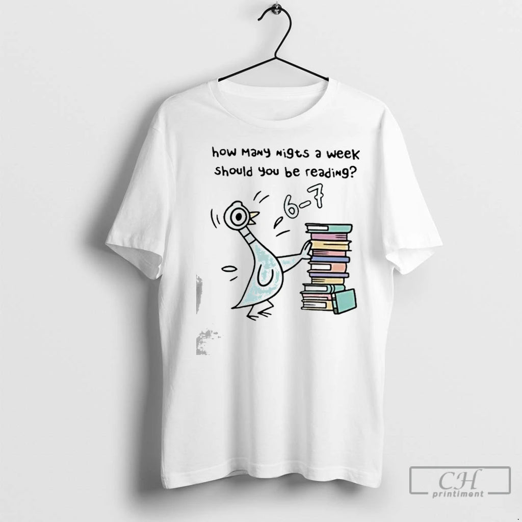 Premium Pigeon 67 Reading Book Lover Librarian Shirt Hoodie Sweatshirt | PurePodTees.com