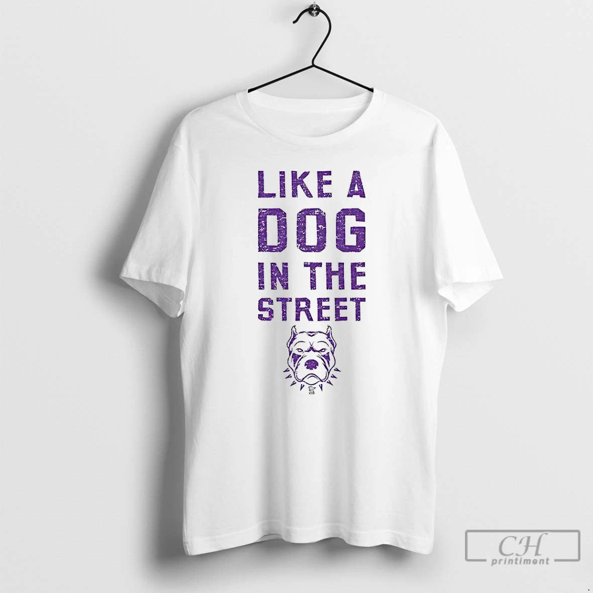 Premium Pitbull Like A Dog In The Street T Shirts Hoodie Sweatshirt | PurePodTees.com
