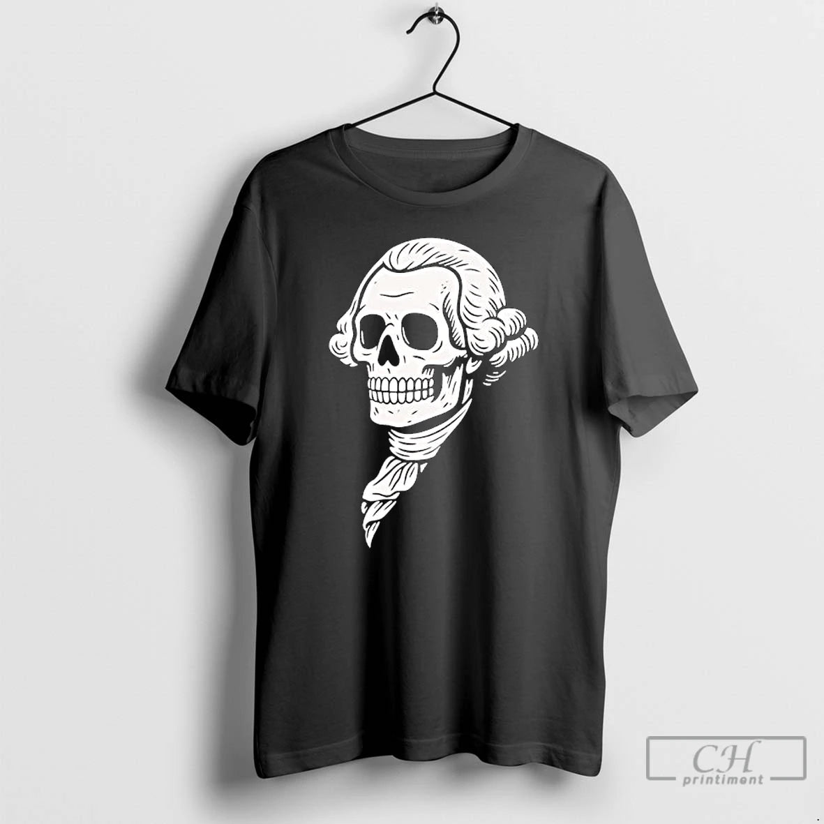 Premium Poor Richard Monogram Skull Logo T Shirts Hoodie Sweatshirt | PurePodTees.com