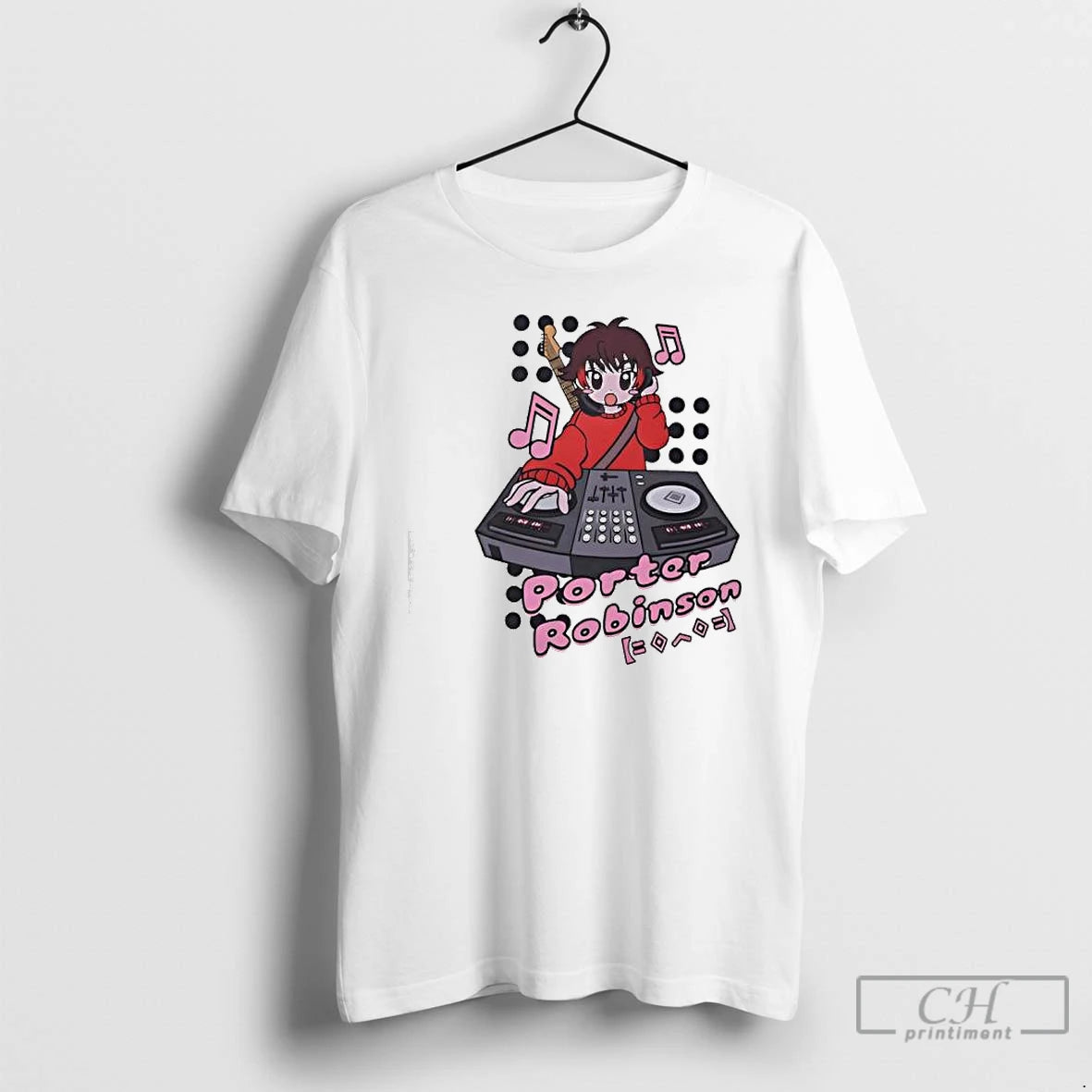 Premium Porter Robinson Dj Anime T Shirts Hoodie Sweatshirt | PurePodTees.com