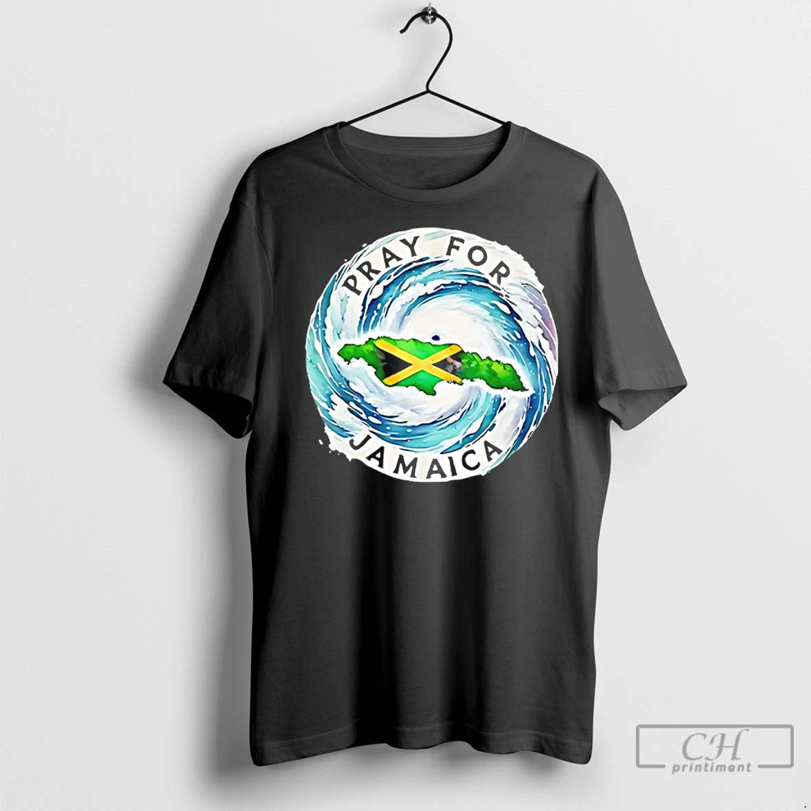 Premium Pray For Jamaica Hurricane Melissa Shirt Hoodie Sweatshirt | PurePodTees.com