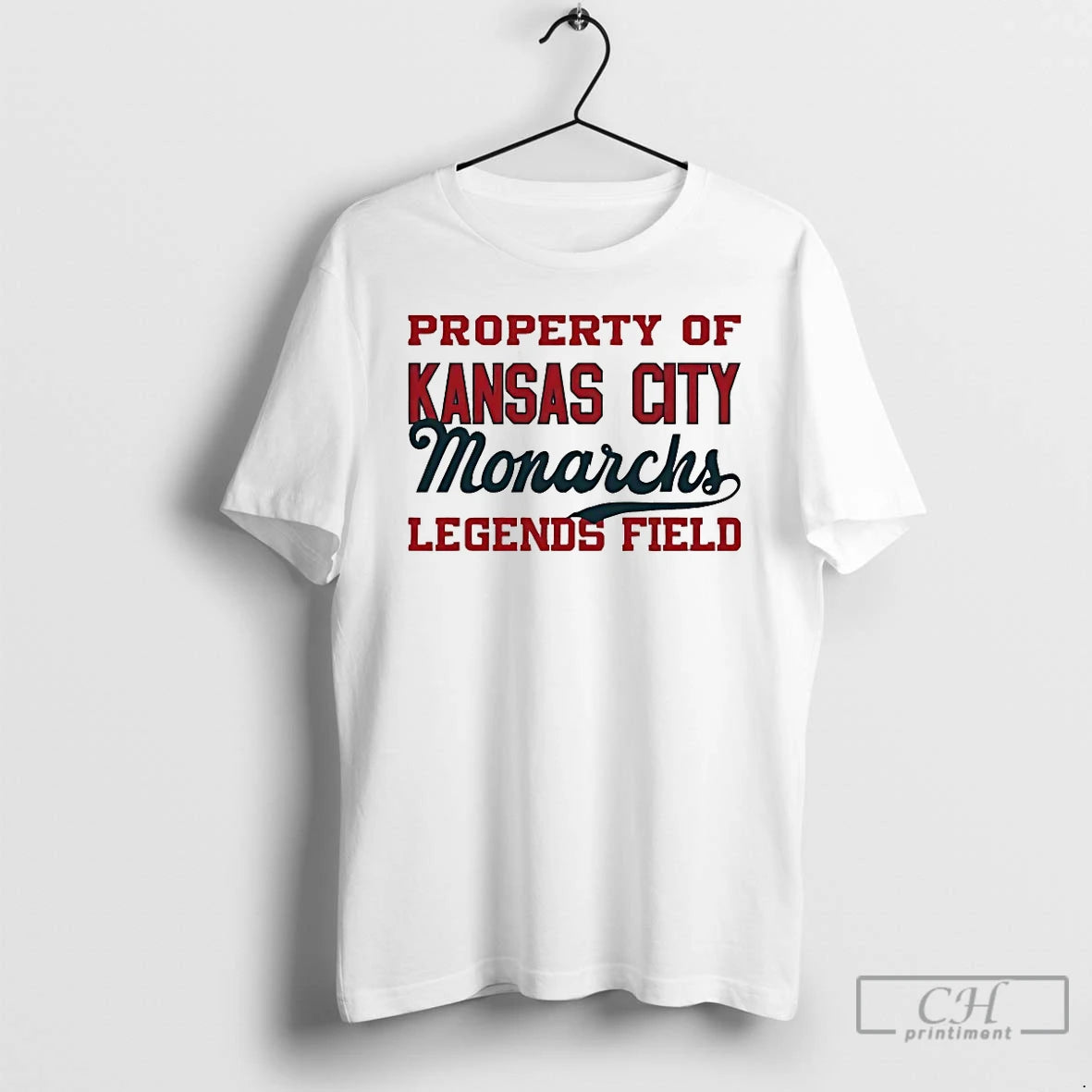 Premium Property Of Kansas City Monarchs Legends Field T Shirts Hoodie Sweatshirt | PurePodTees.com