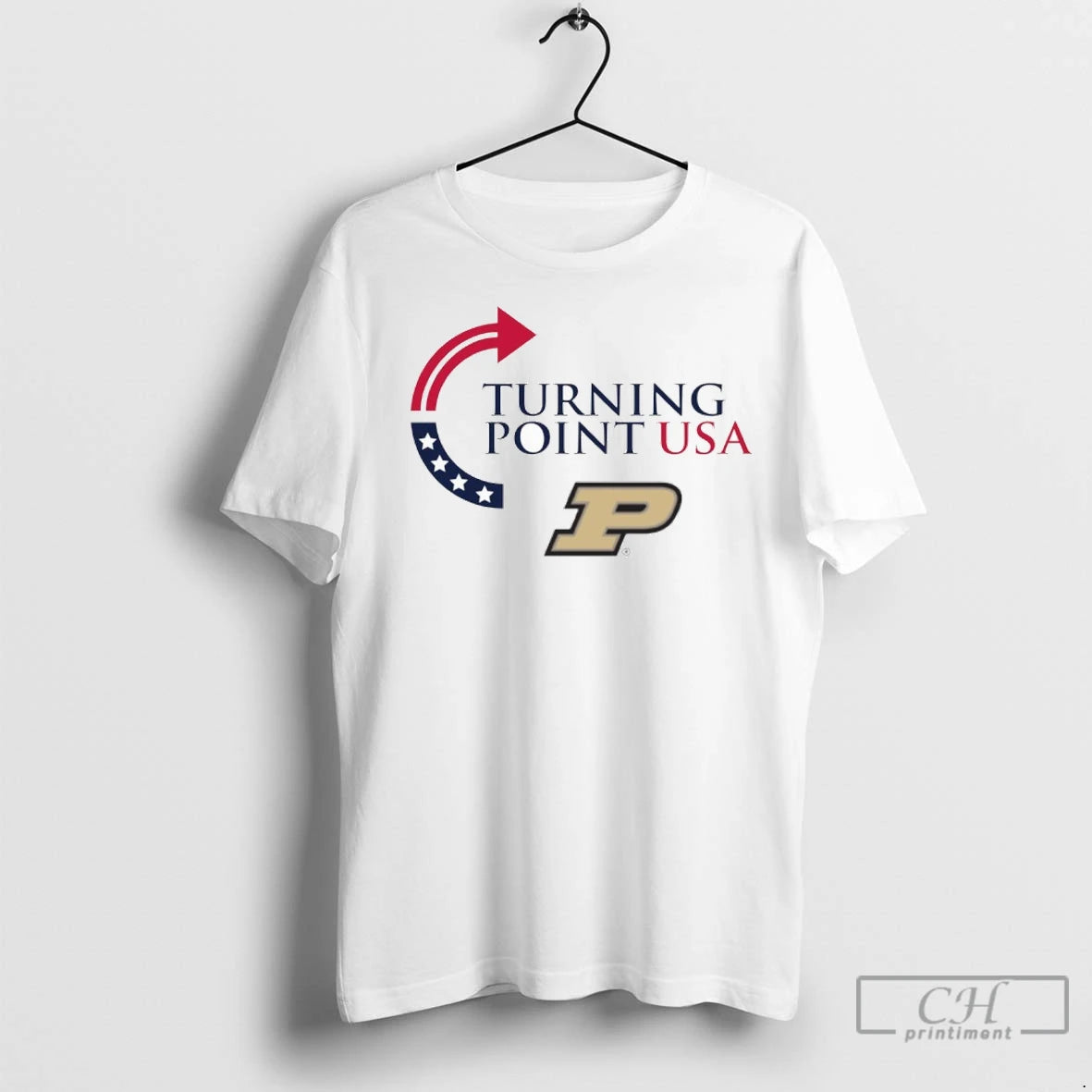 Premium Purdue Boilermakers Turning Point Usa Shirt Hoodie Sweatshirt | PurePodTees.com
