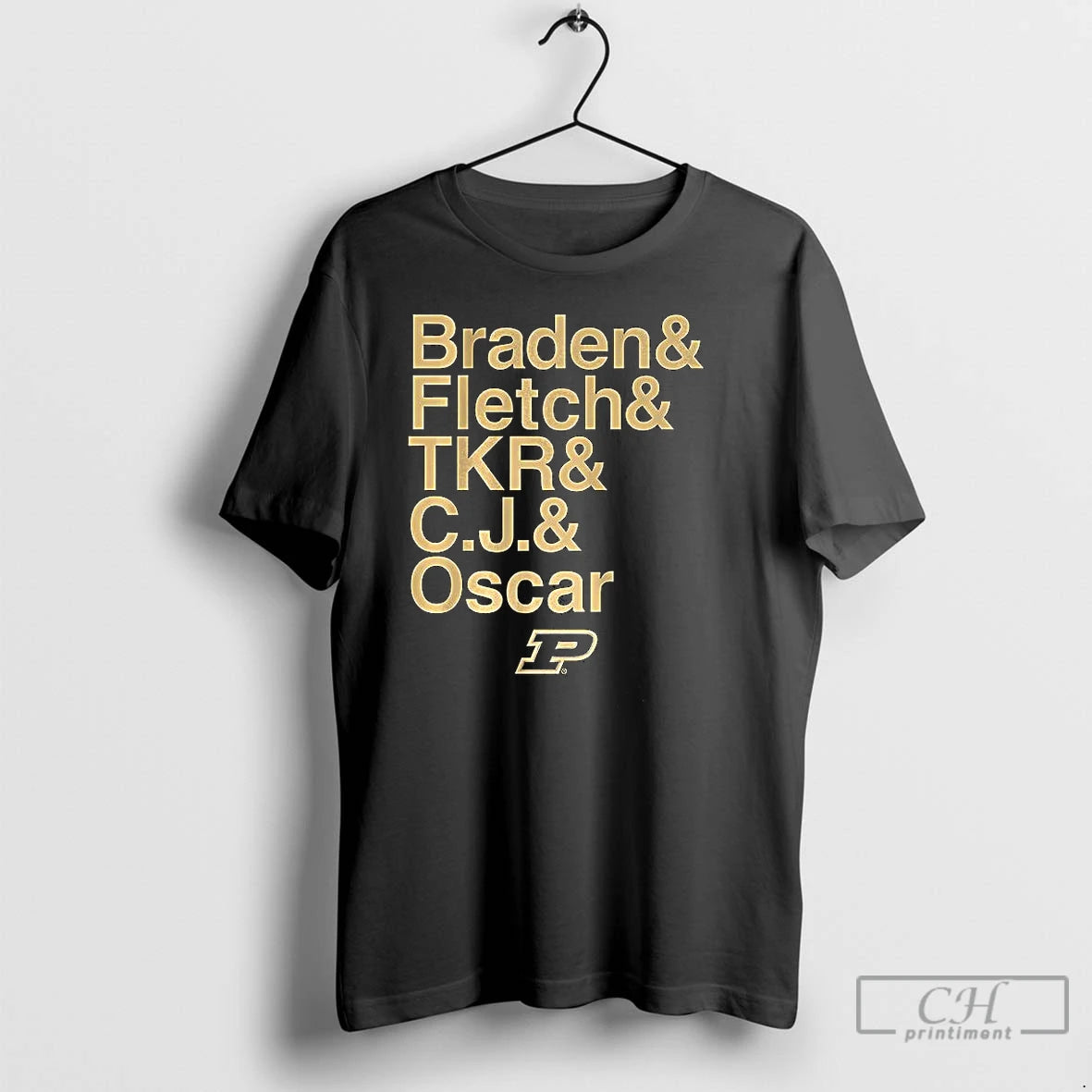 Premium Purdue Boilermakers Basketball Ampersand Stars 2025 2026 Shirt Hoodie Sweatshirt | PurePodTees.com