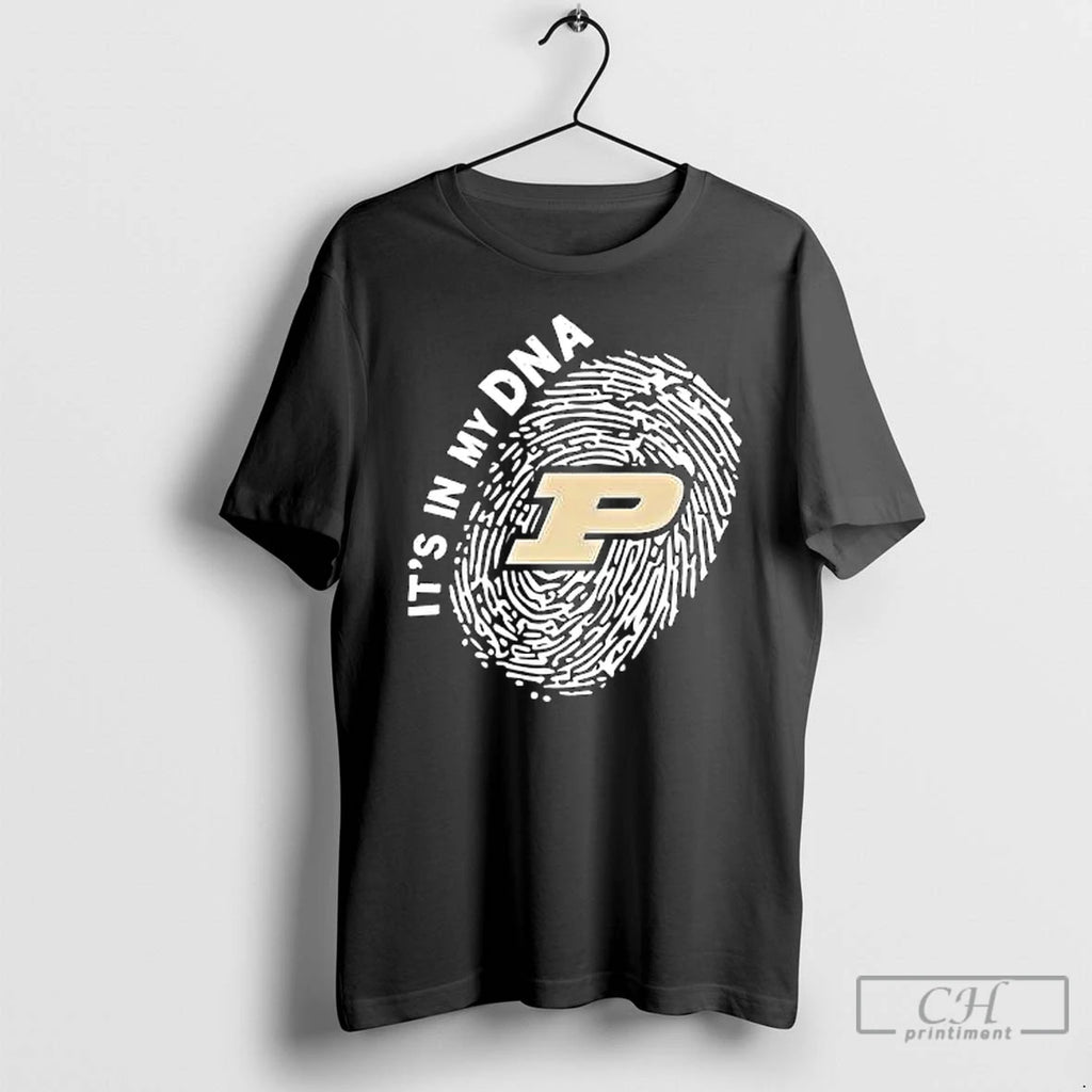 Premium Purdue Boilermakers In My Dna T Shirts Hoodie Sweatshirt | PurePodTees.com