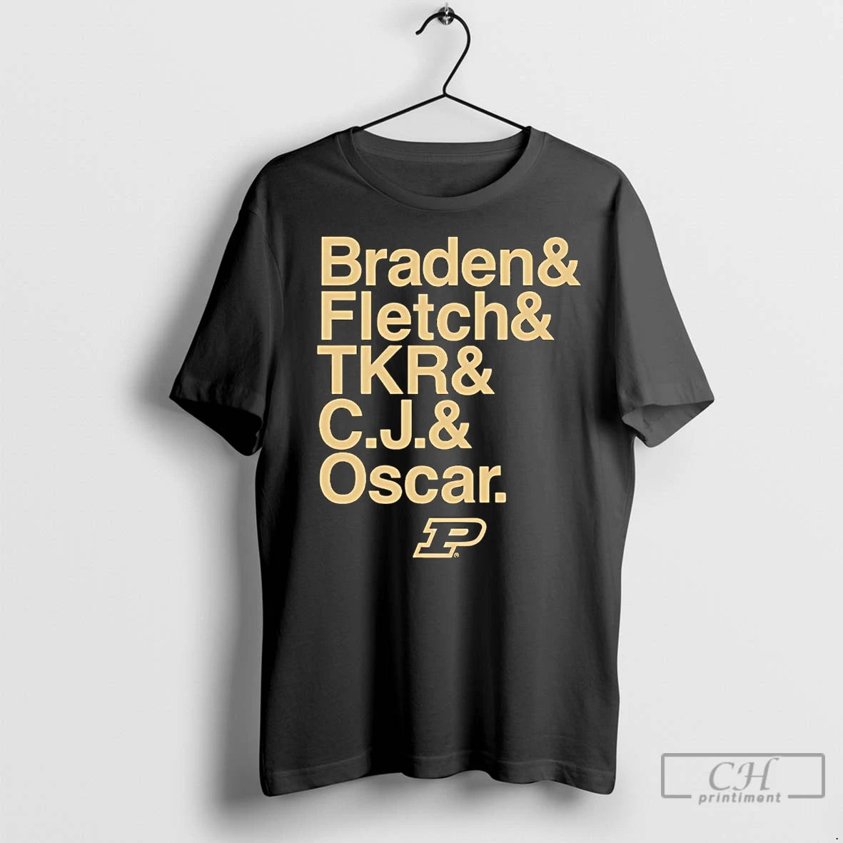 Premium Purdue Boilermakers Starting Team Name Ampersand 2026 Shirt Hoodie Sweatshirt | PurePodTees.com