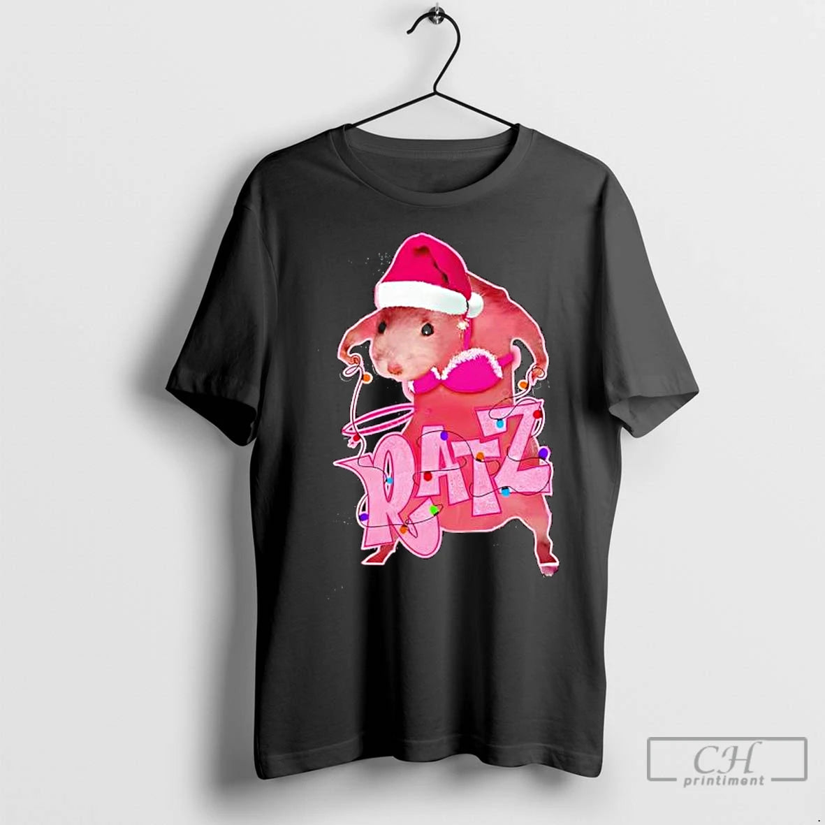 Premium Ratz Hamster Christmas Shirt Hoodie Sweatshirt | PurePodTees.com