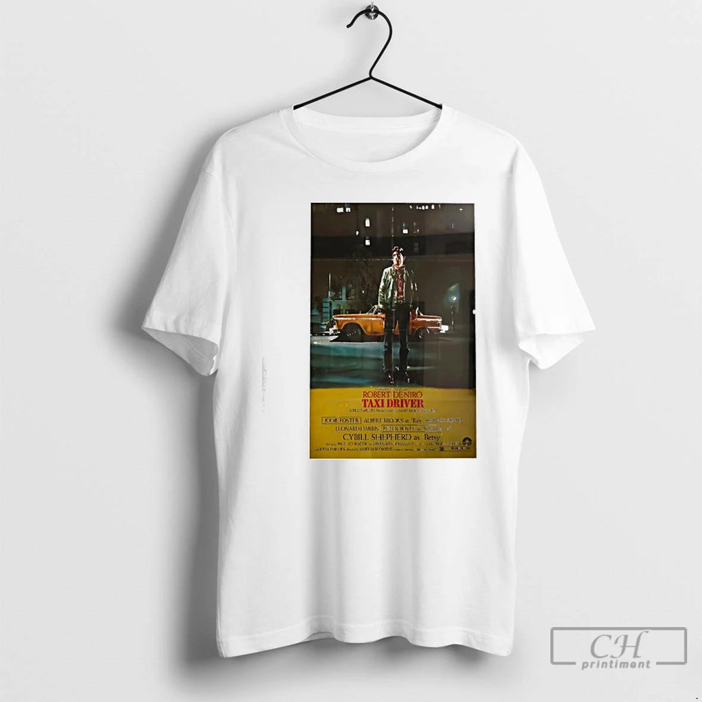 Premium Robert De Niro 1976 Film Taxi Driver Movie T Shirts Hoodie Sweatshirt | PurePodTees.com