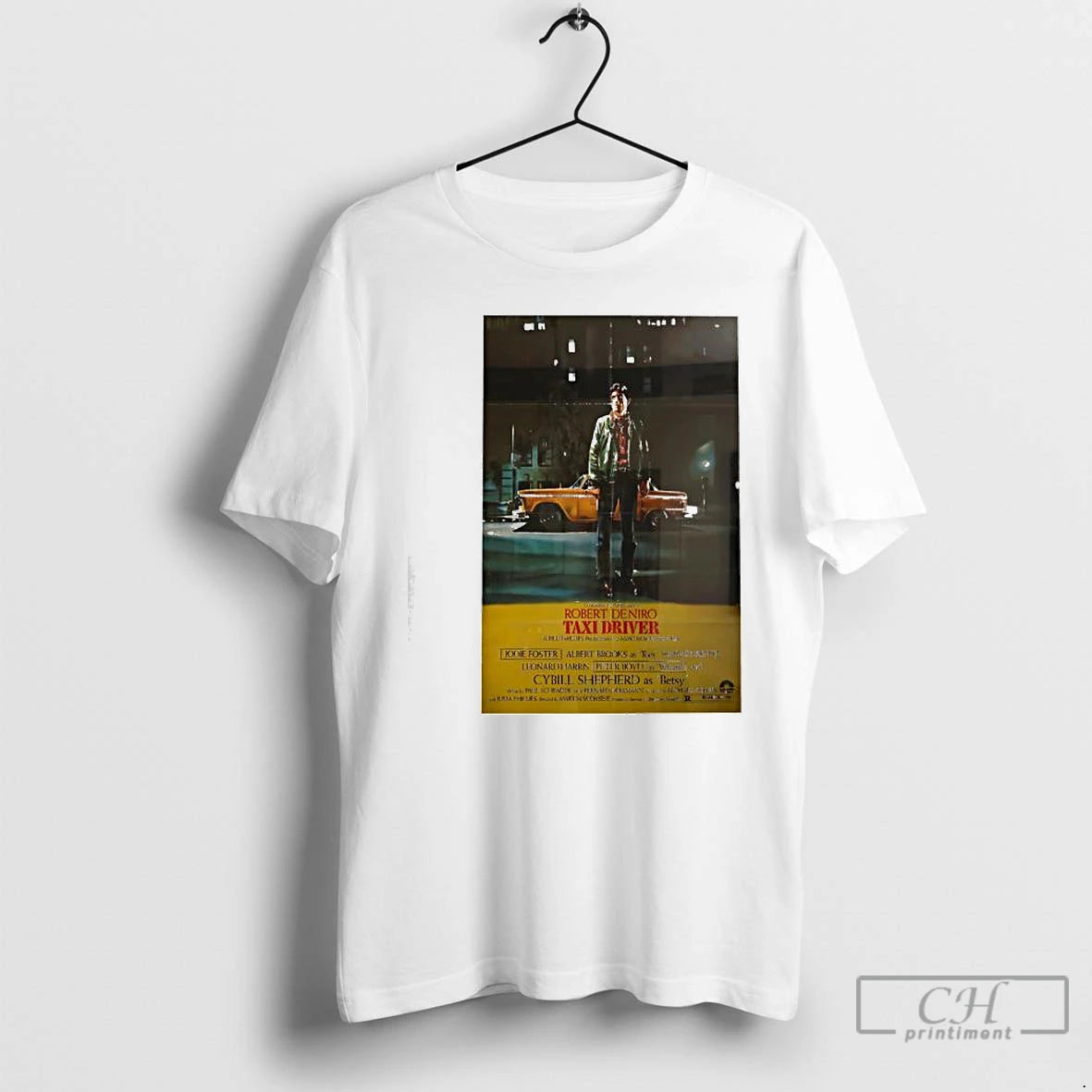 Premium Robert De Niro 1976 Film Taxi Driver Movie T Shirts Hoodie Sweatshirt | PurePodTees.com
