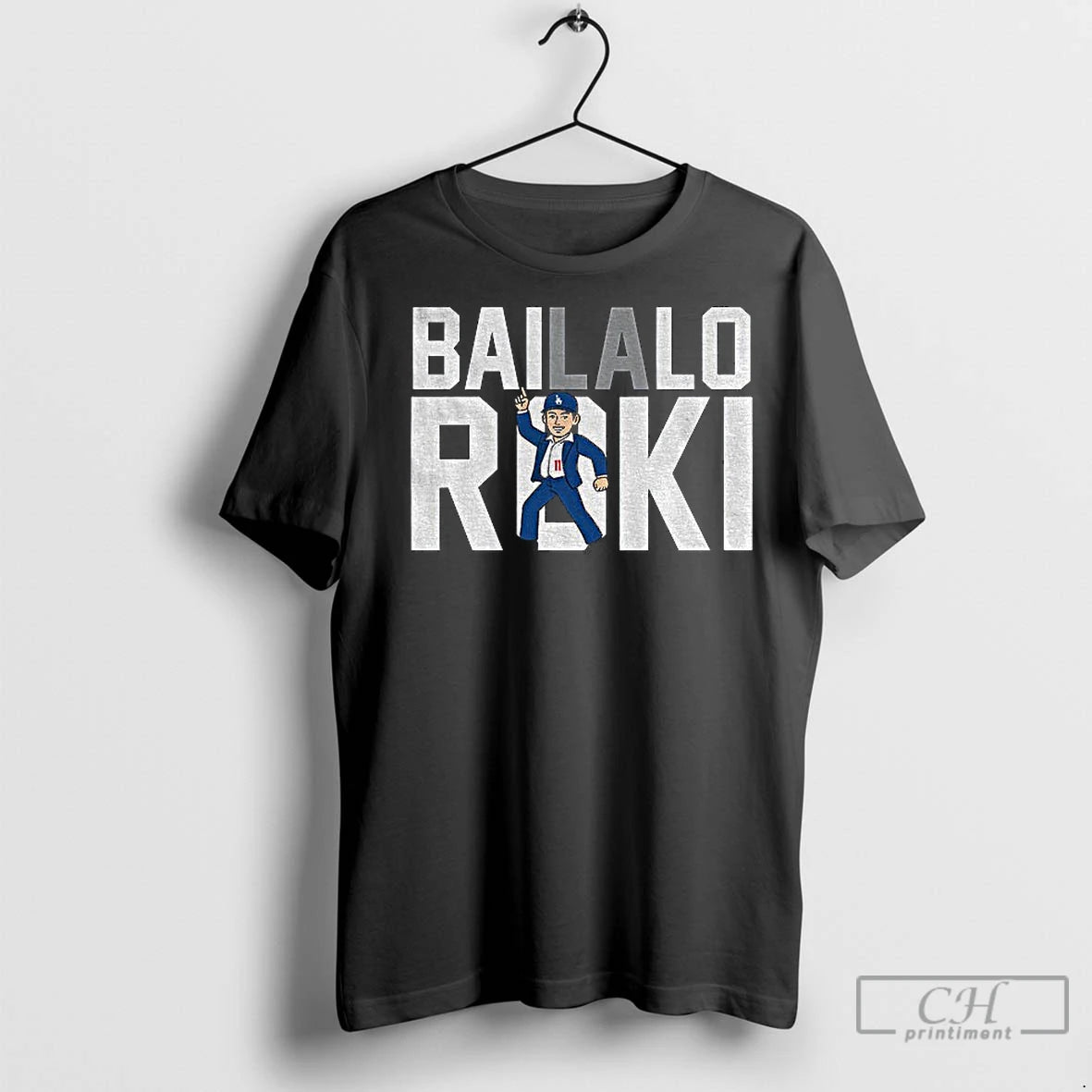 Premium Roki Sasaki Bailaloroki Los Angeles Dodgers Mlb Baseball Nlcs 2025 Shirt Hoodie Sweatshirt | PurePodTees.com