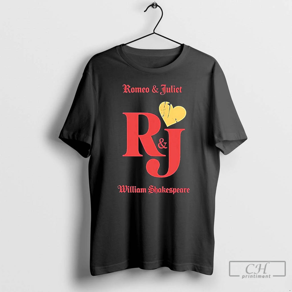 Premium Romeo And Juliet Insignia William Shakespeare T Shirts Hoodie Sweatshirt | PurePodTees.com