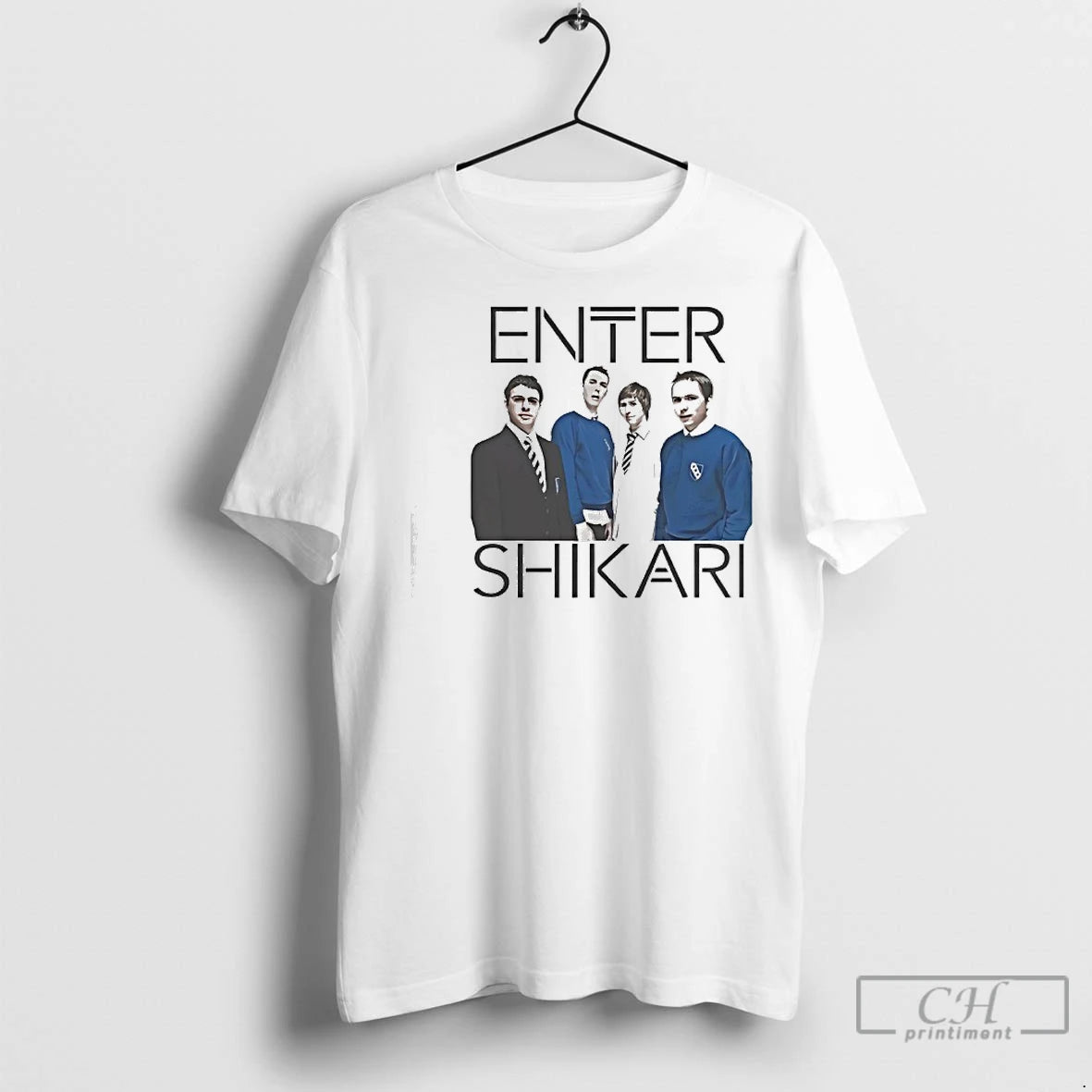 Premium Rou Reynolds Chris Batten Rob Rolfe And Rory Clewlow Enter Shikari Friends Shirt Hoodie Sweatshirt | PurePodTees.com