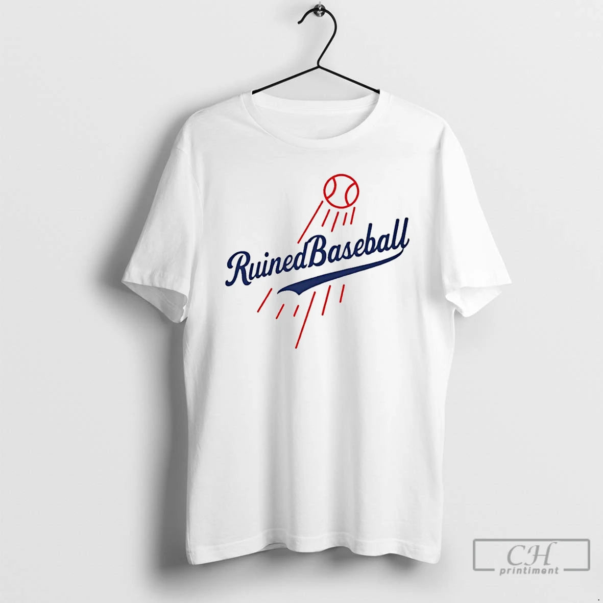 Premium Ruined Baseball Los Angeles Dodgers Mlb Baseball 2025 World Series Game Day T Shirts Hoodie Sweatshirt