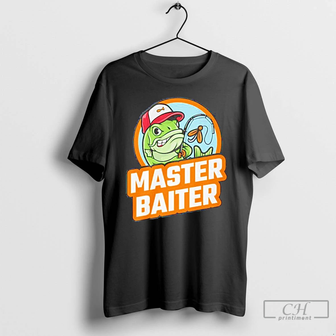 Premium Salmon Fishing Master Baiter Logo T Shirts Hoodie Sweatshirt | PurePodTees.com