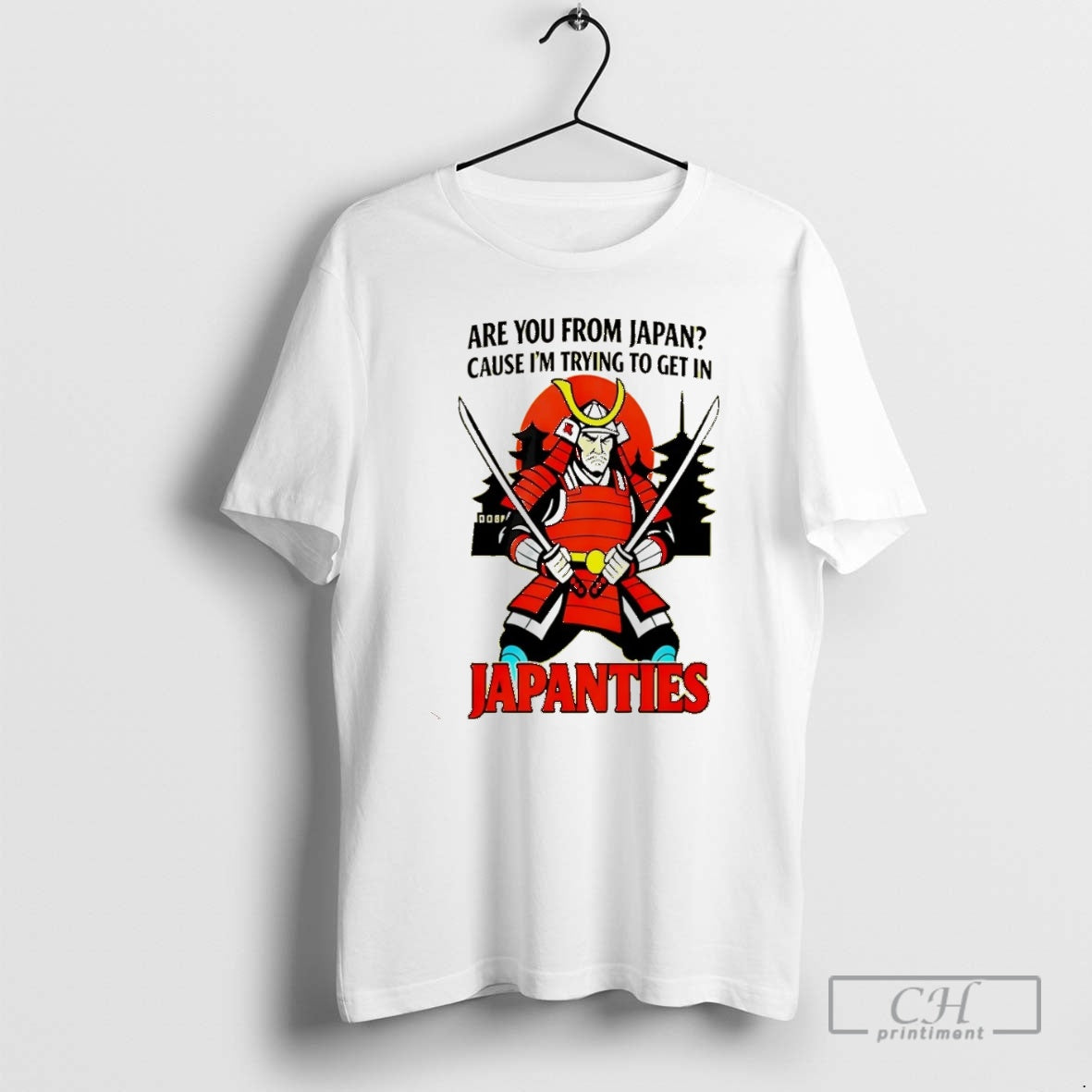 Premium Samurai Are You From Japan Cause Im Trying To Get In Japanties Christmas Shirt Hoodie Sweatshirt | PurePodTees.com