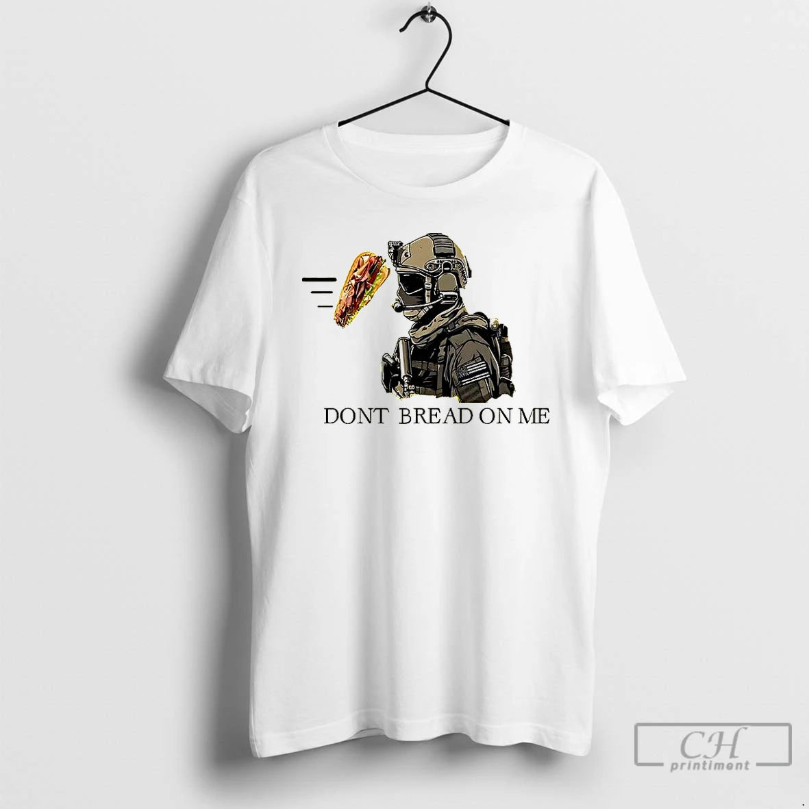 Premium Sandwich Dont Bread On Me Soldier T Shirts Hoodie Sweatshirt | PurePodTees.com