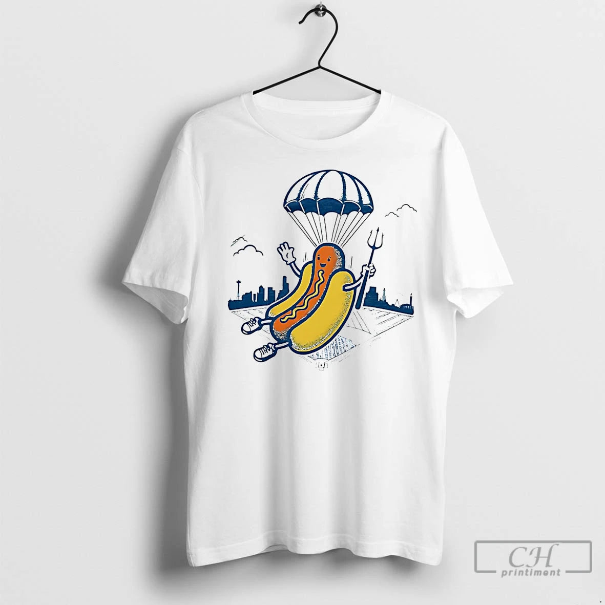 Premium Seattle Mariners Hot Dogs From Heaven Shirt Hoodie Sweatshirt | PurePodTees.com
