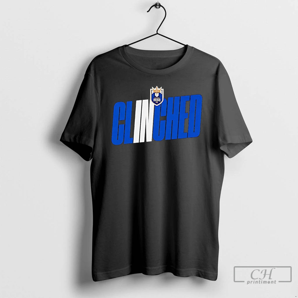 Premium Seattle Reign Fc Clinched T Shirts Hoodie Sweatshirt | PurePodTees.com