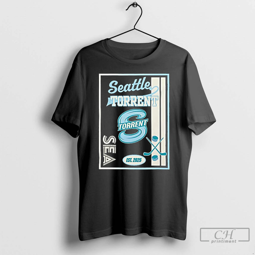 Premium Seattle Torrent Hockey Stadium Essentials Jumbo T Shirts Hoodie Sweatshirt | PurePodTees.com