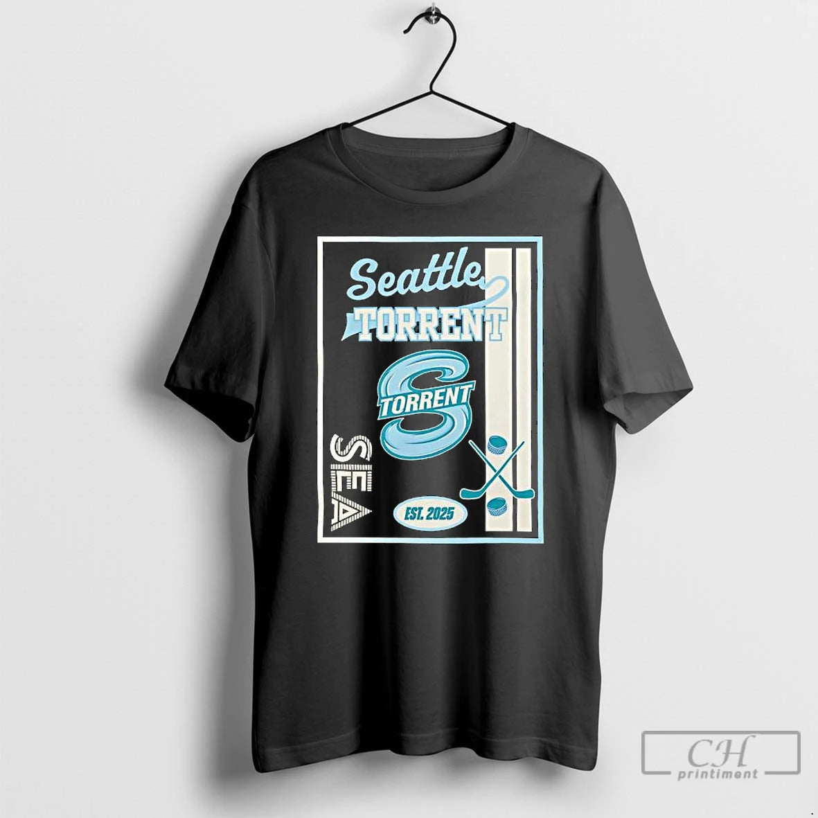 Premium Seattle Torrent Hockey Stadium Essentials Jumbo T Shirts Hoodie Sweatshirt | PurePodTees.com