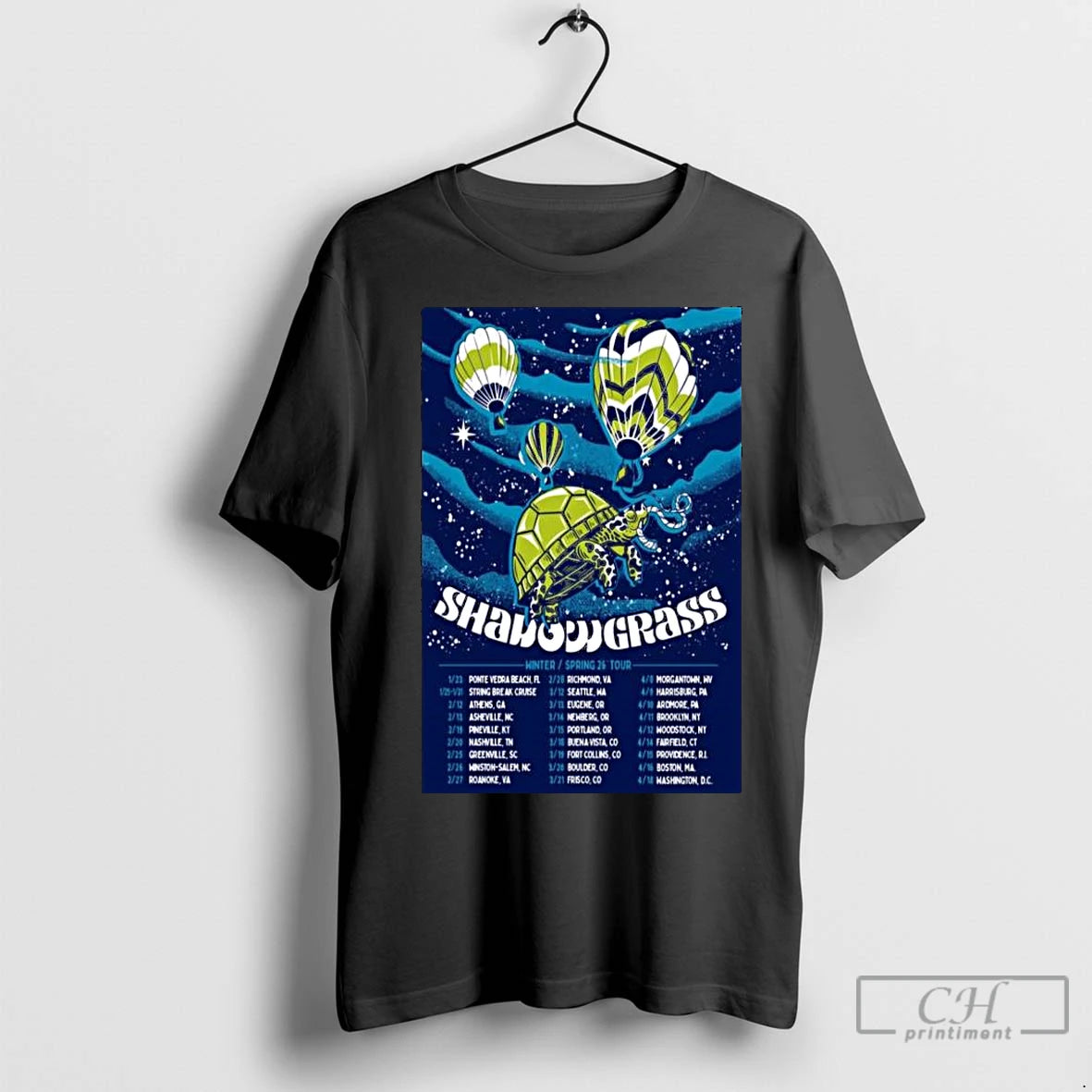 Premium Shadowgrass Winter Spring 2026 Tour Long Sleve Shirt Hoodie Sweatshirt | PurePodTees.com