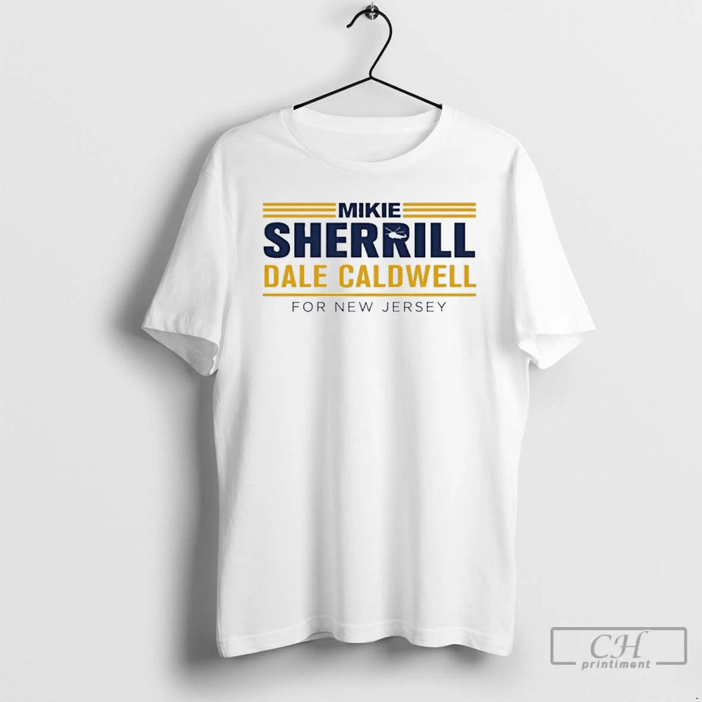 Premium Sherrill Caldwell Logo Mikie Sherrill T Shirts Hoodie Sweatshirt | PurePodTees.com