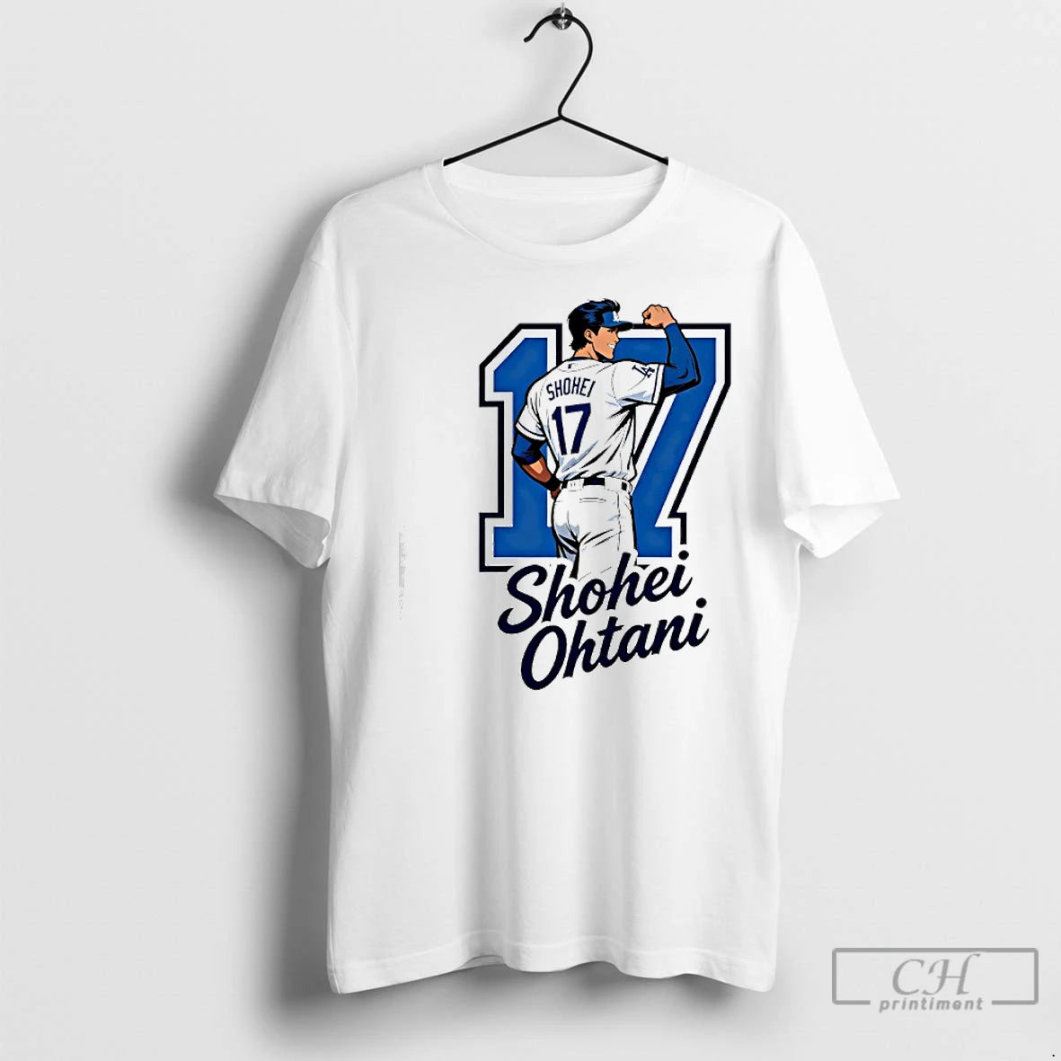 Premium Shohei Ohtani 17 Los Angeles Dodgers Baseball Shirt Hoodie Sweatshirt | PurePodTees.com