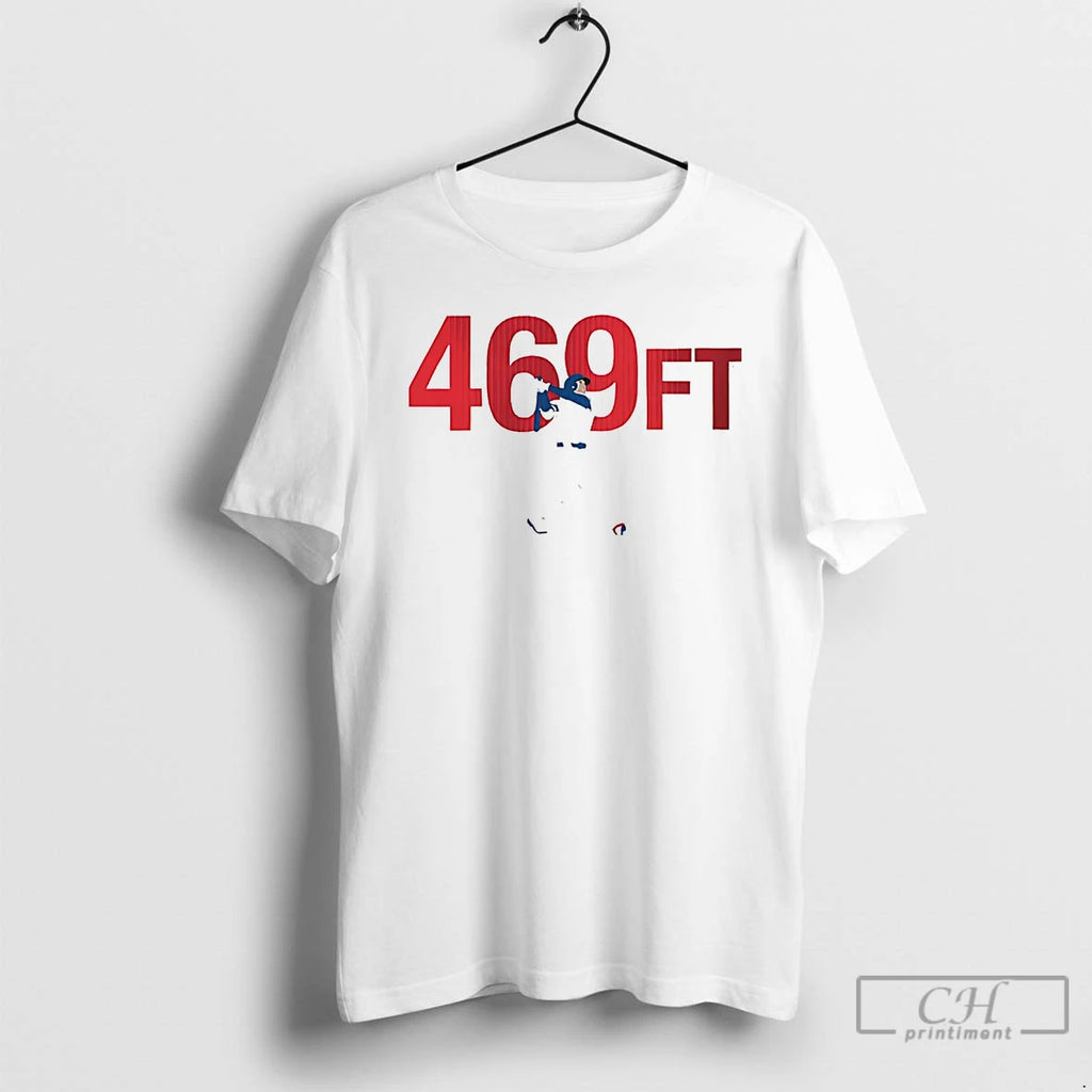 Premium Shohei Ohtanis 469 Foot Solo Home Run Dodgers T Shirts Hoodie Sweatshirt | PurePodTees.com