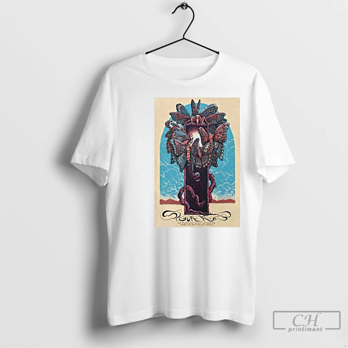 Premium Sigur Ros Portland Or Nov 14 2025 Tour Circle White Shirt Hoodie Sweatshirt | PurePodTees.com