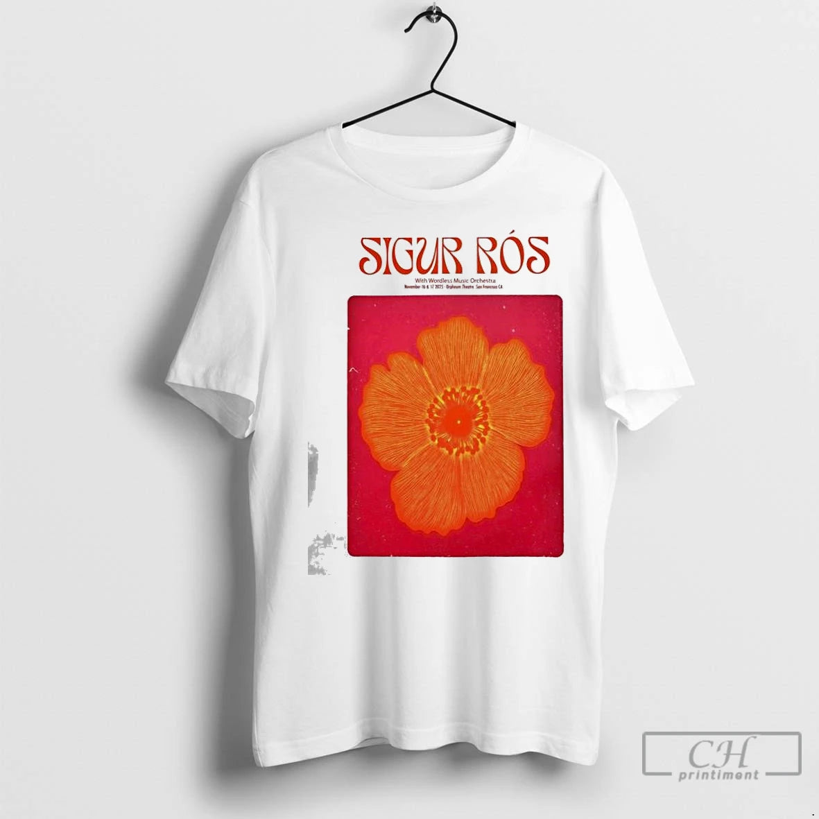Premium Sigur Ros San Francisco Ca On Nov 16 17 2025 Event Shirt Hoodie Sweatshirt | PurePodTees.com