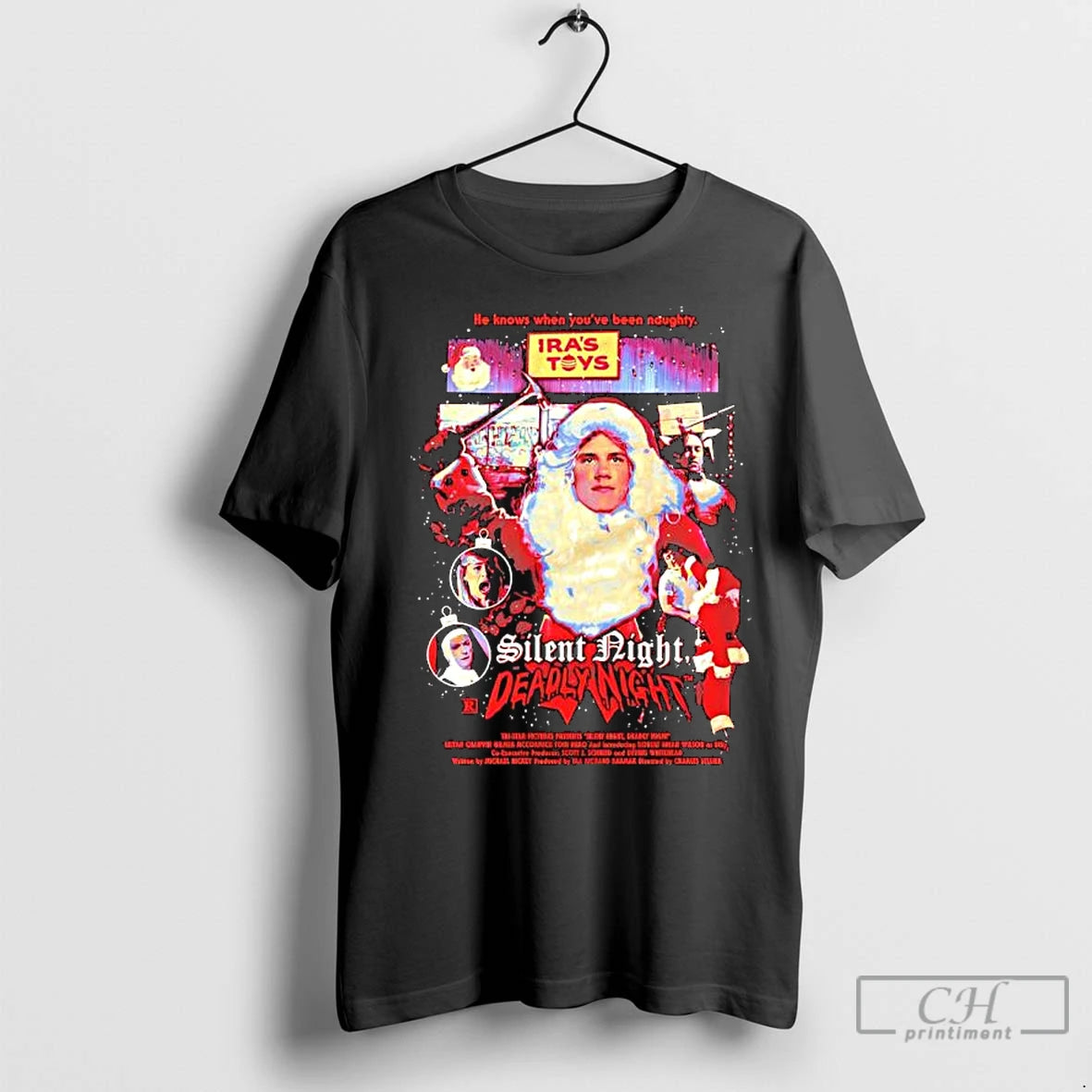 Premium Silent Night Deadly Night Seasons Beating Iras Toys Shirt Hoodie Sweatshirt | PurePodTees.com