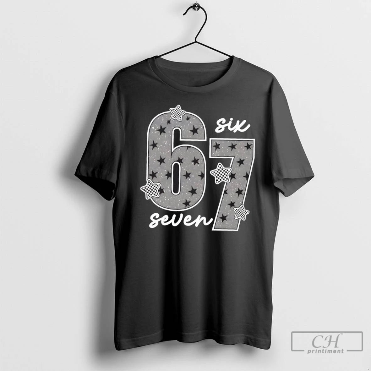 Premium Six Seven 6 7 Meme 67 Classic Retro Shirt Hoodie Sweatshirt | PurePodTees.com