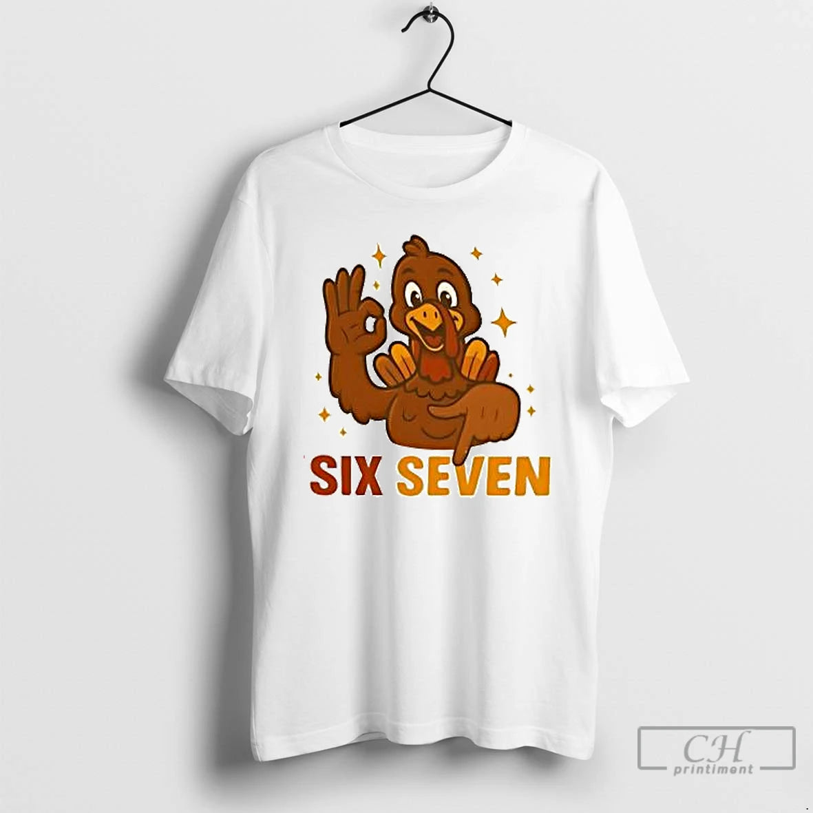 Premium Six Seven Turkey 6 7 Meme Funny Thanksgiving T Shirts Hoodie Sweatshirt | PurePodTees.com