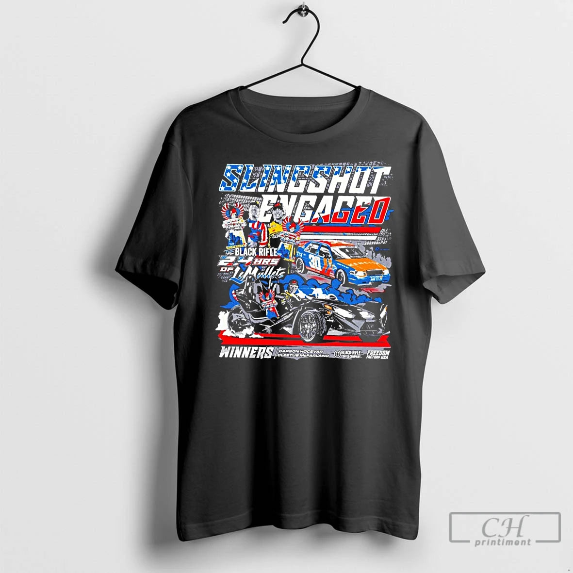 Premium Slingshot Engaged The Black Rifle 24 Hrs Of Lemullets Shirt Hoodie Sweatshirt | PurePodTees.com