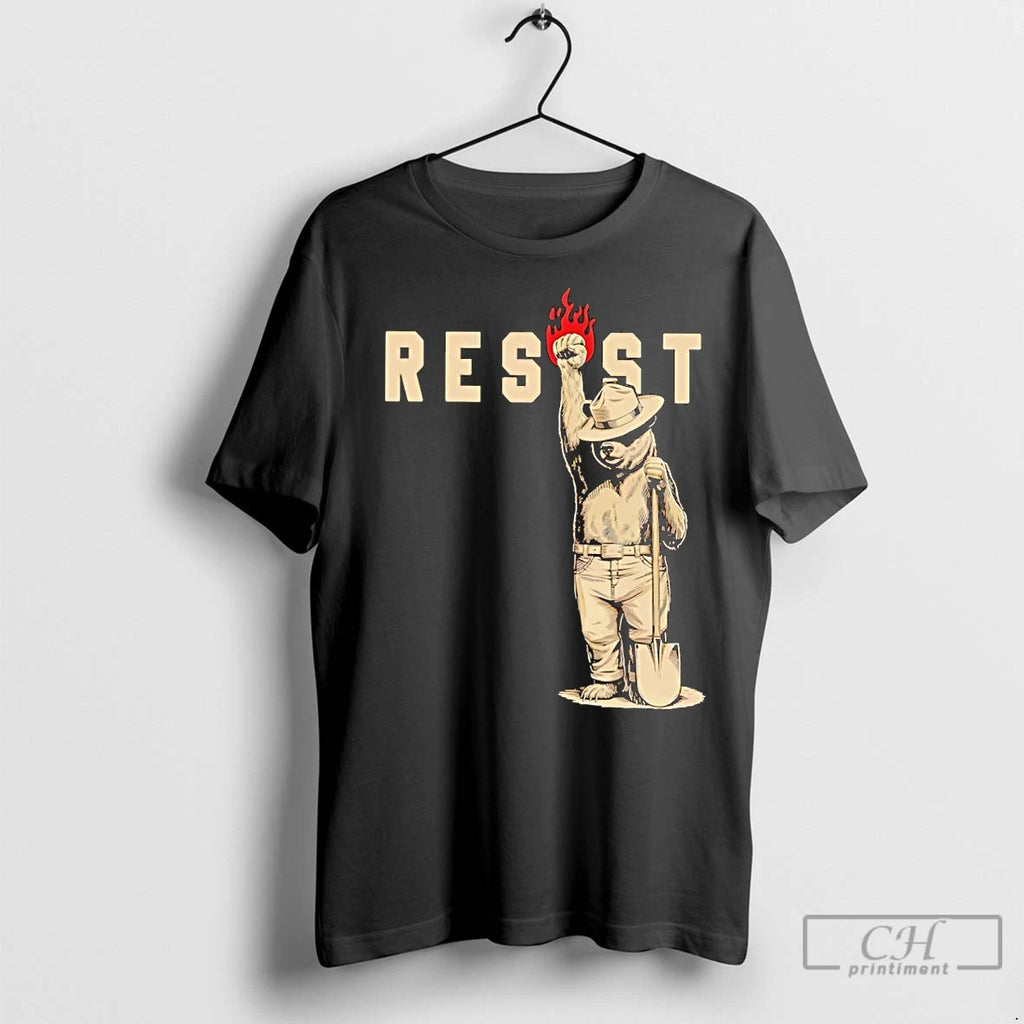 Premium Smokey Bear Fire Resist Shirt Hoodie Sweatshirt | PurePodTees.com