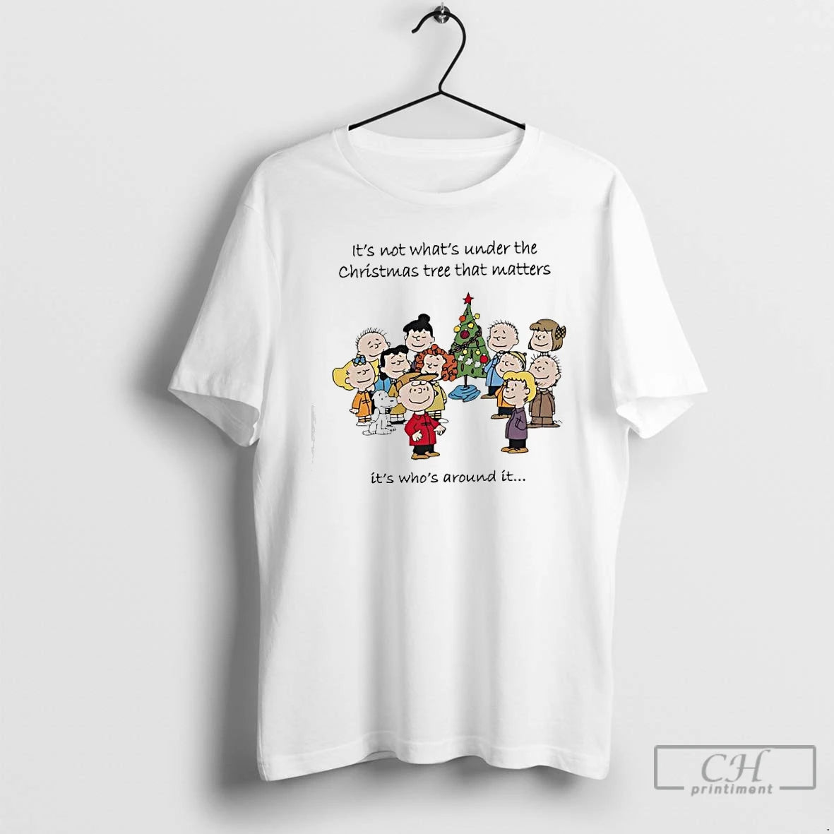Premium Snoop And Friends Its Not Whats Under The Christmas Tree That Matters Its Whos Shirt Hoodie Sweatshirt