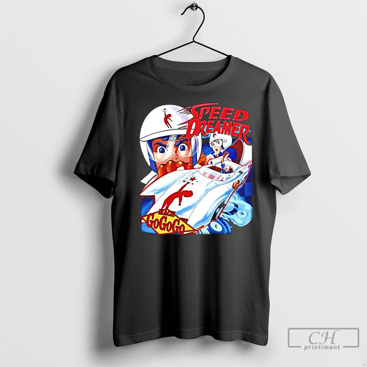 Premium Speed Dreamer Mach Go Go Go Vintage Shirt Hoodie Sweatshirt | PurePodTees.com
