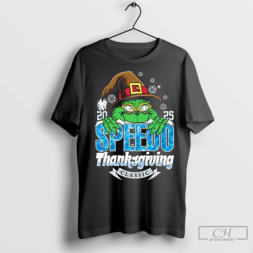Premium Speedo Thanksgiving Classic 2025 Long Sleve Shirt Hoodie Sweatshirt | PurePodTees.com