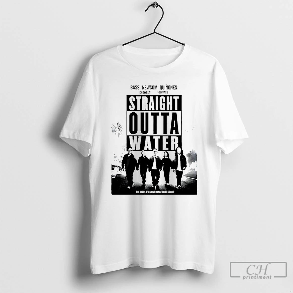 Premium Spencer Pratt Wearing Straight Outta Water T Shirts Hoodie Sweatshirt | PurePodTees.com